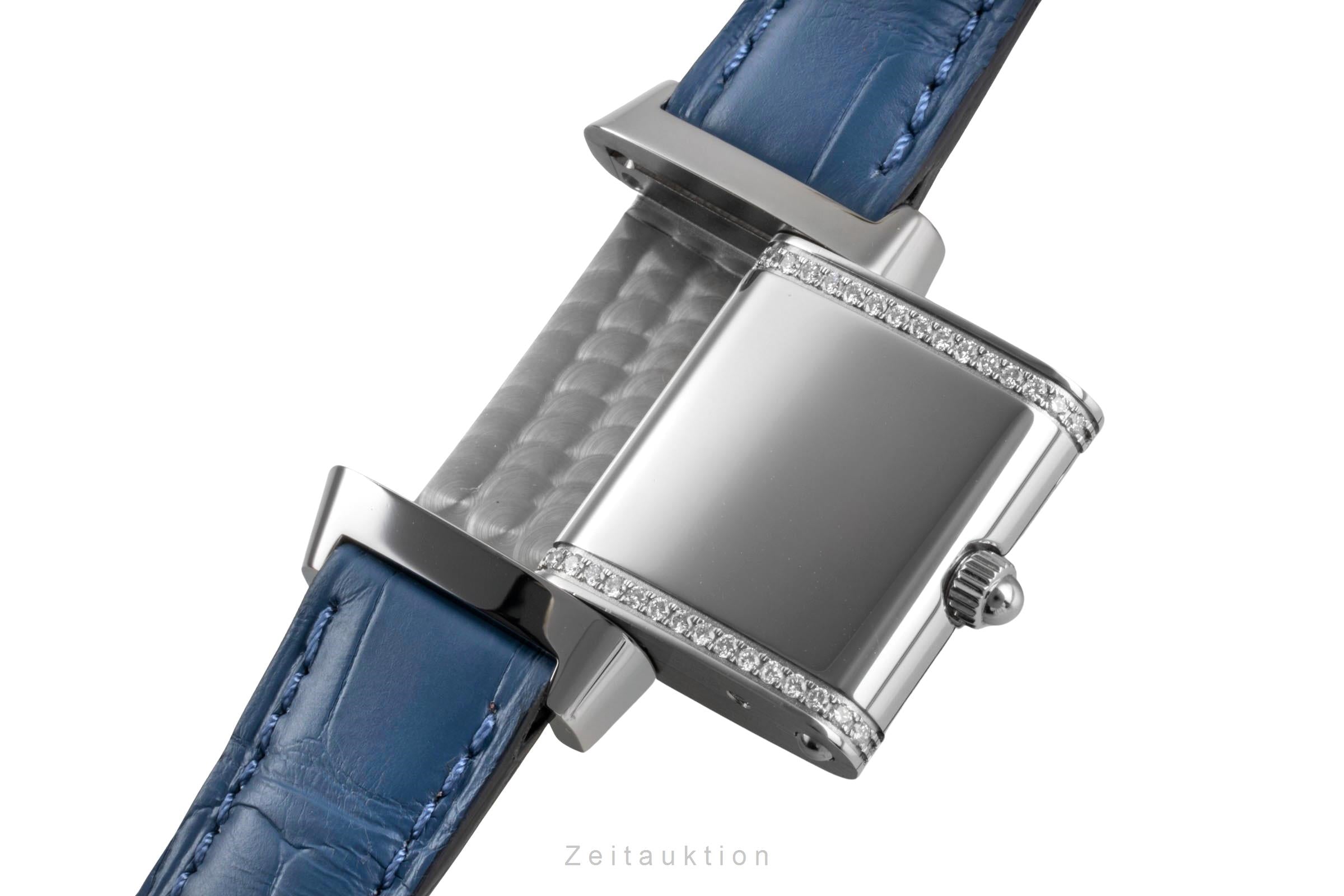 Jaeger LeCoultre Reverso steel quartz Kal. 608 Ref. Q2658120