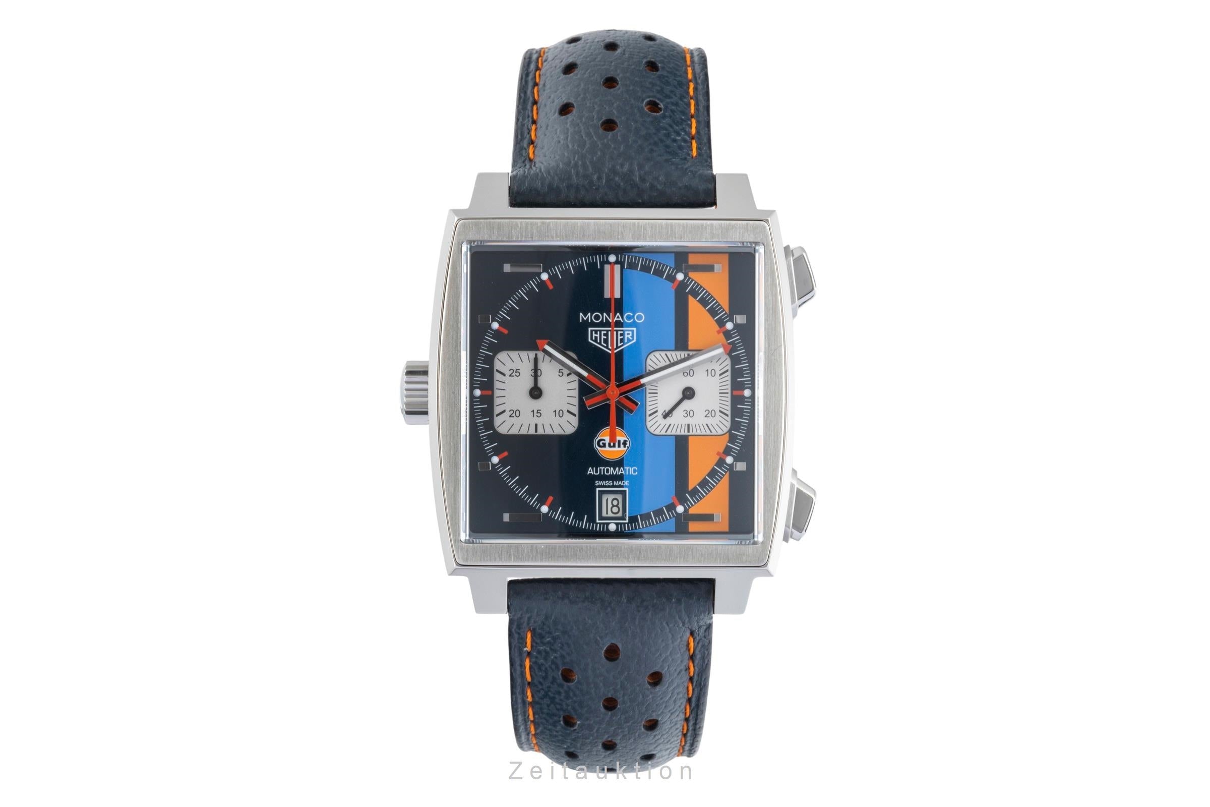 Tag Heuer Monaco Chronograph Stahl Automatik 11 CAW211R