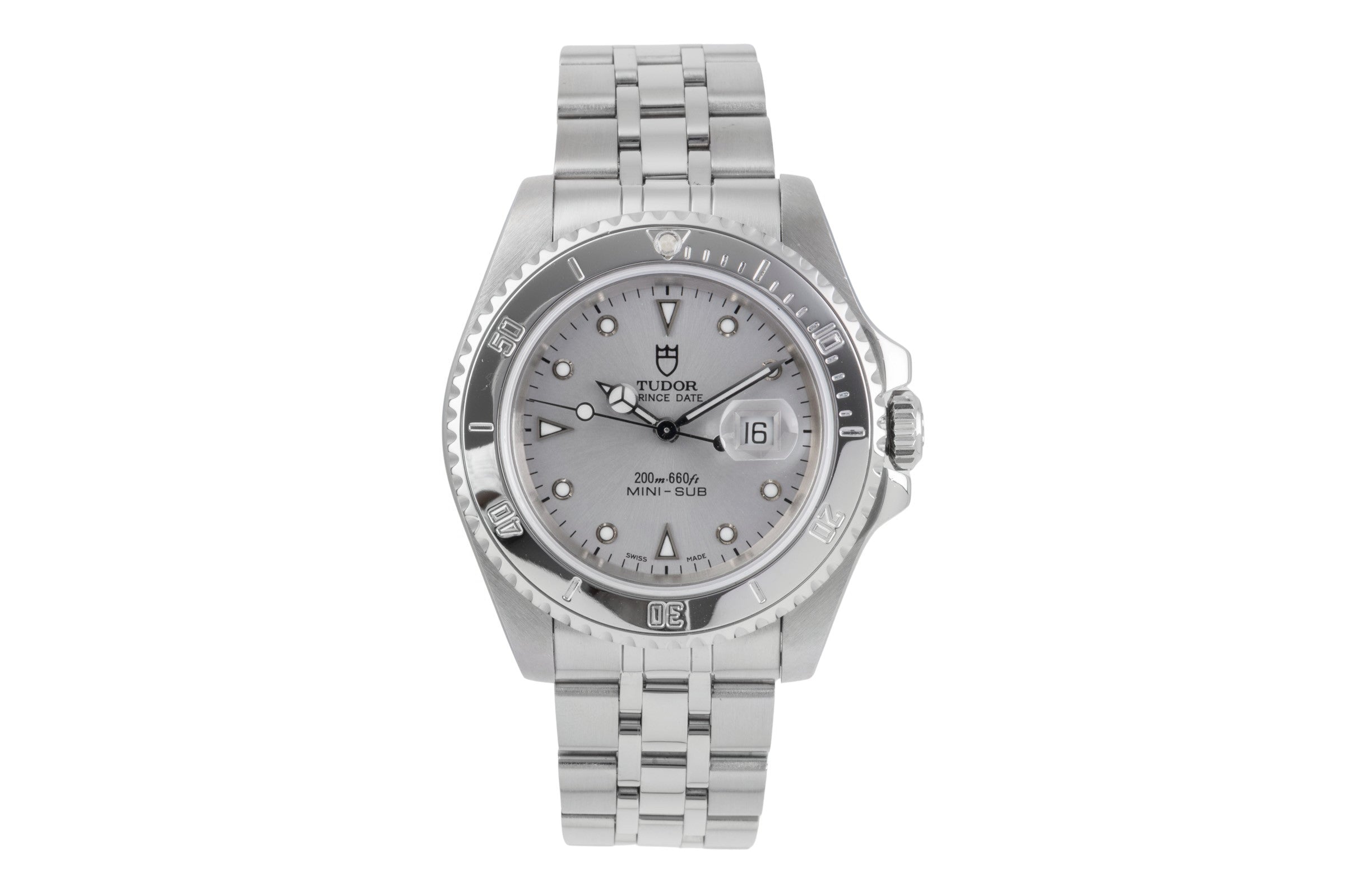 Tudor Mini-Sub acier automatique montre pour hommes 73190  [2505178]