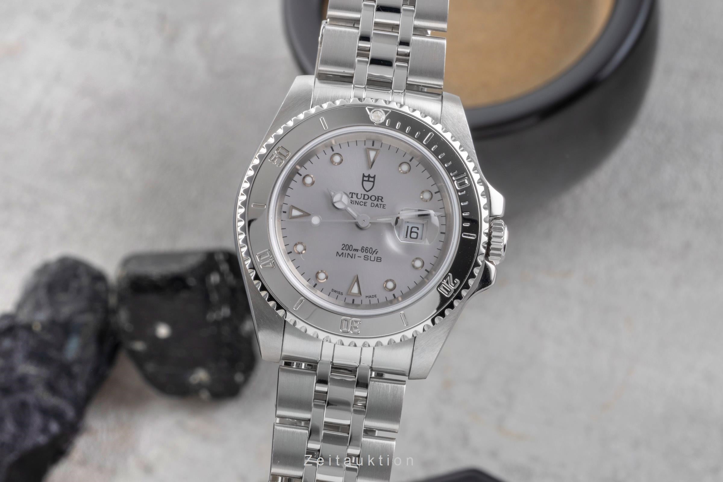 Tudor Mini-Sub acier automatique montre pour hommes 73190  [2505178]