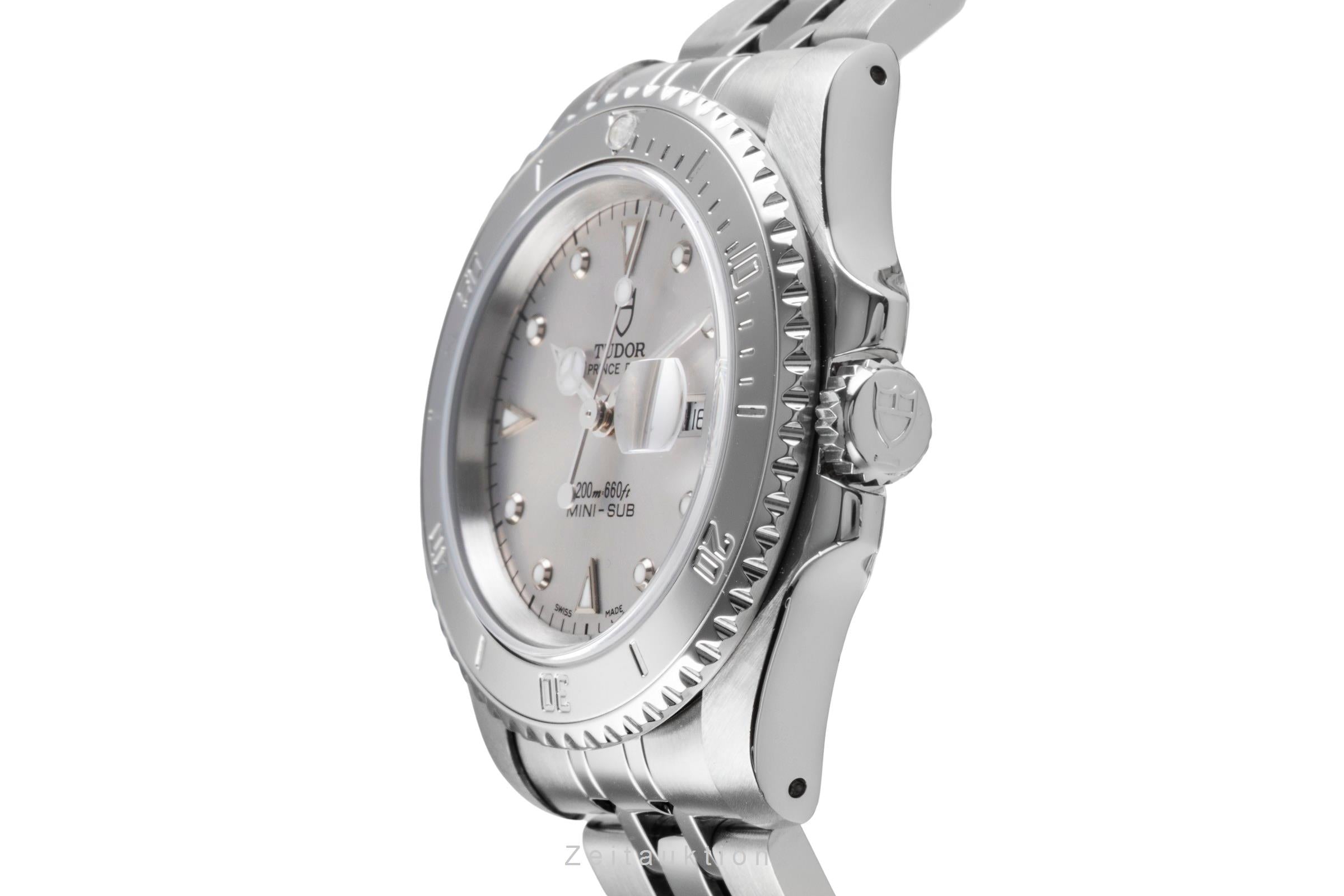 Tudor Mini-Sub acier automatique montre pour hommes 73190  [2505178]