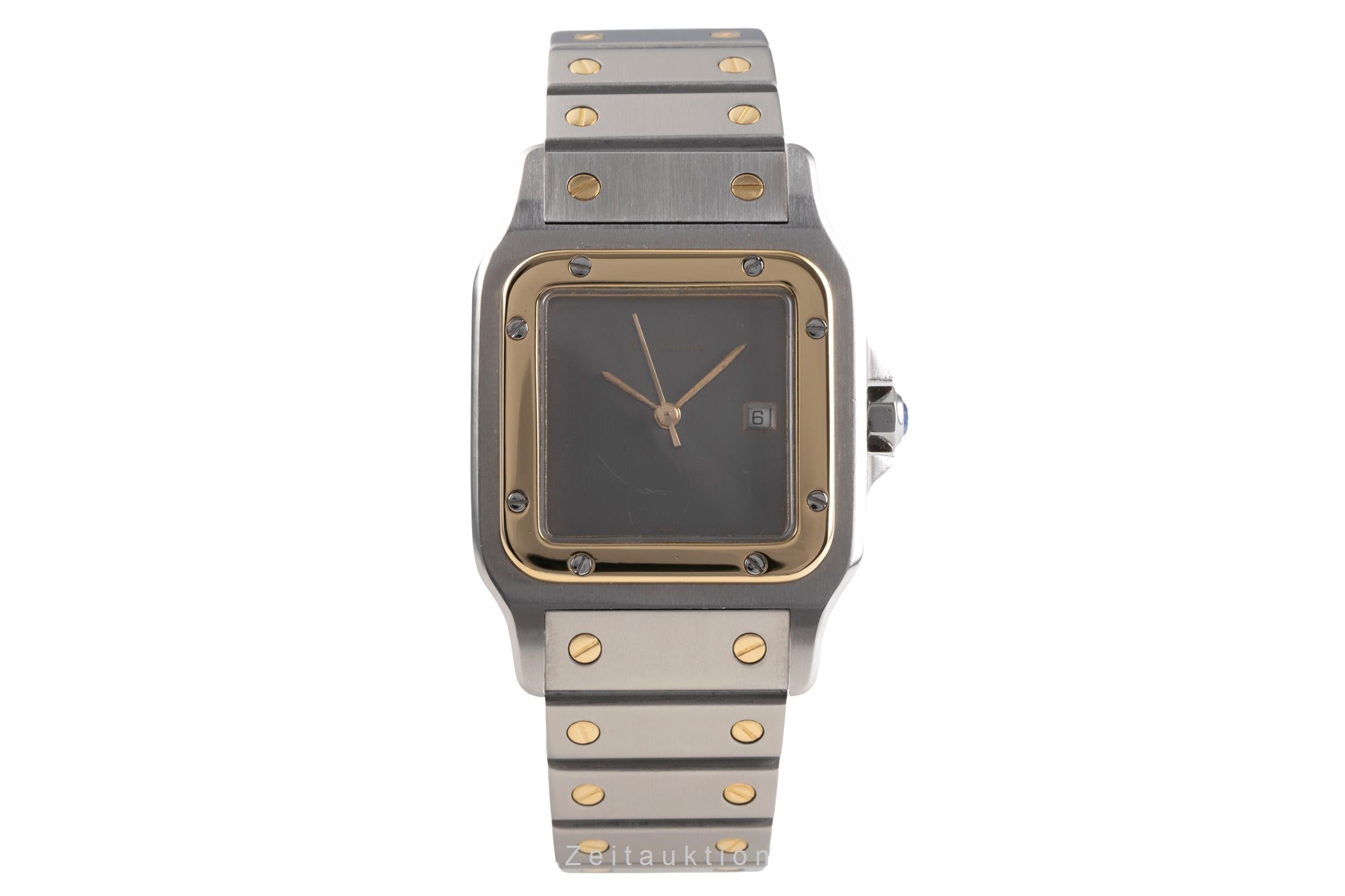 Cartier Santos acier / or  automatique montre pour hommes 2961  [2505181]