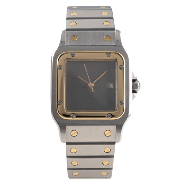 Cartier Santos acier / or  automatique montre pour hommes 2961  [2505181]