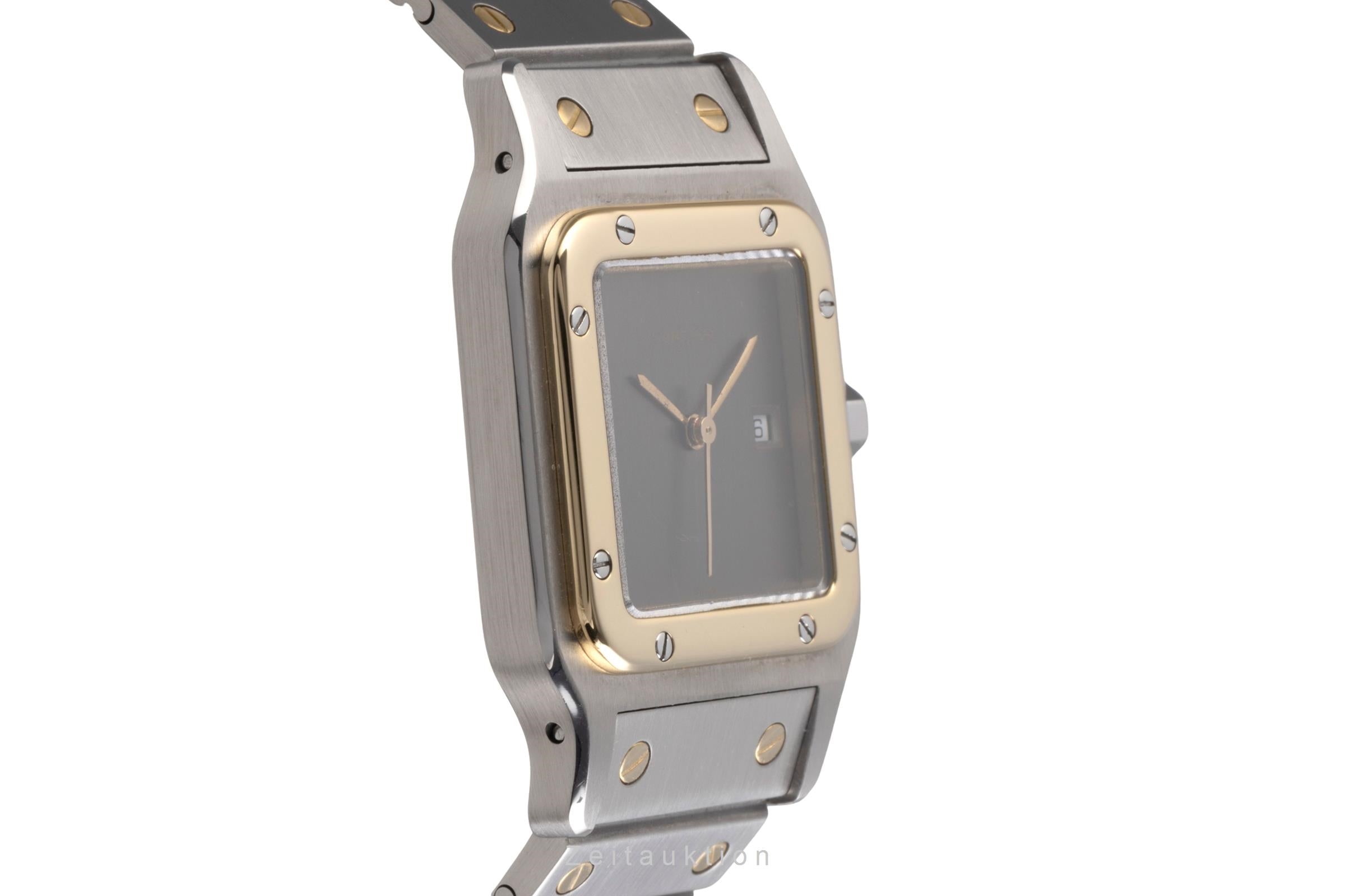 Cartier Santos acier / or  automatique montre pour hommes 2961  [2505181]