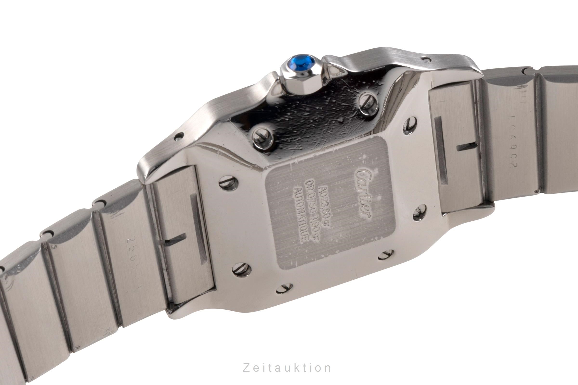 Cartier Santos acier / or  automatique montre pour hommes 2961  [2505181]