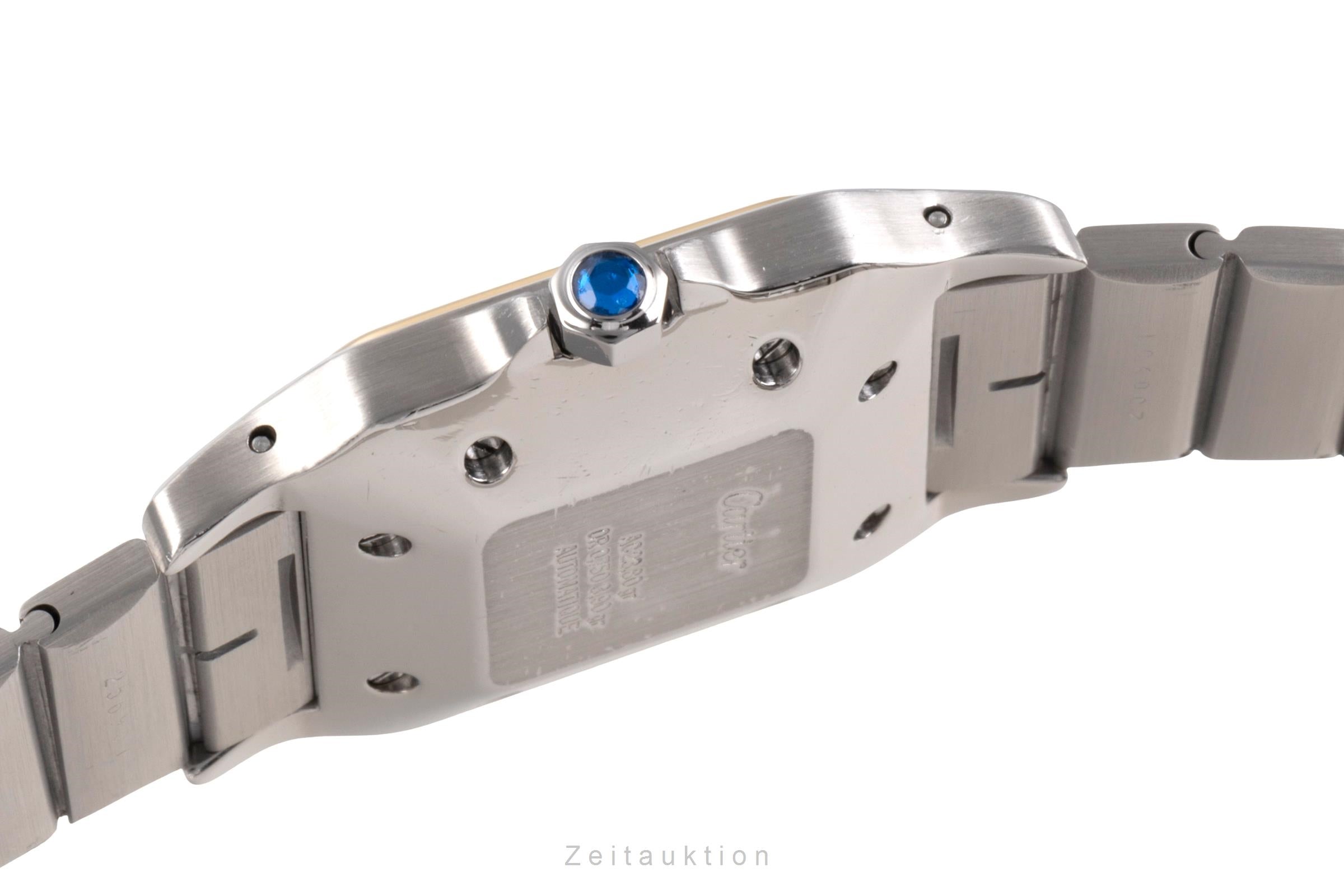 Cartier Santos acier / or  automatique montre pour hommes 2961  [2505181]