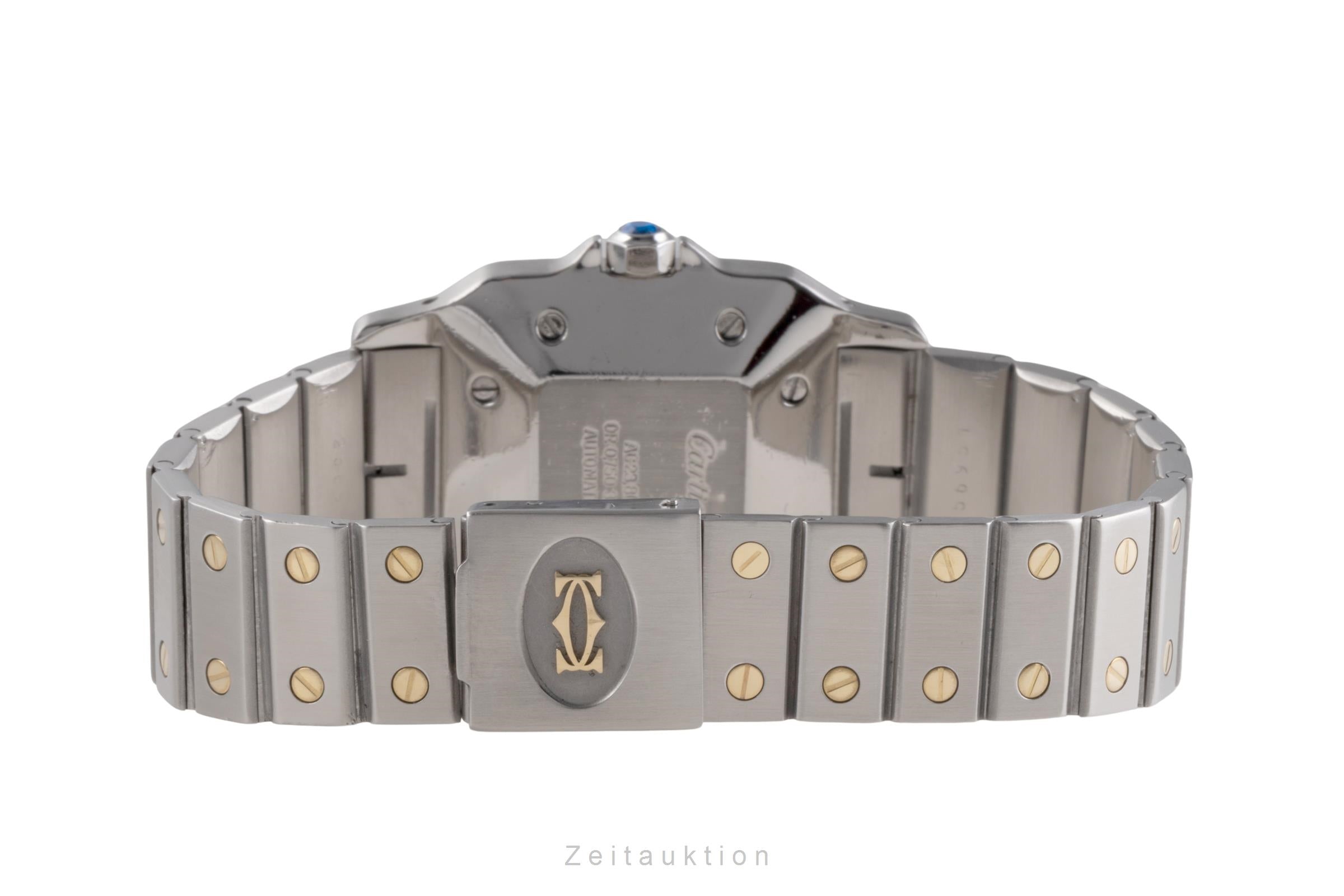 Cartier Santos acier / or  automatique montre pour hommes 2961  [2505181]