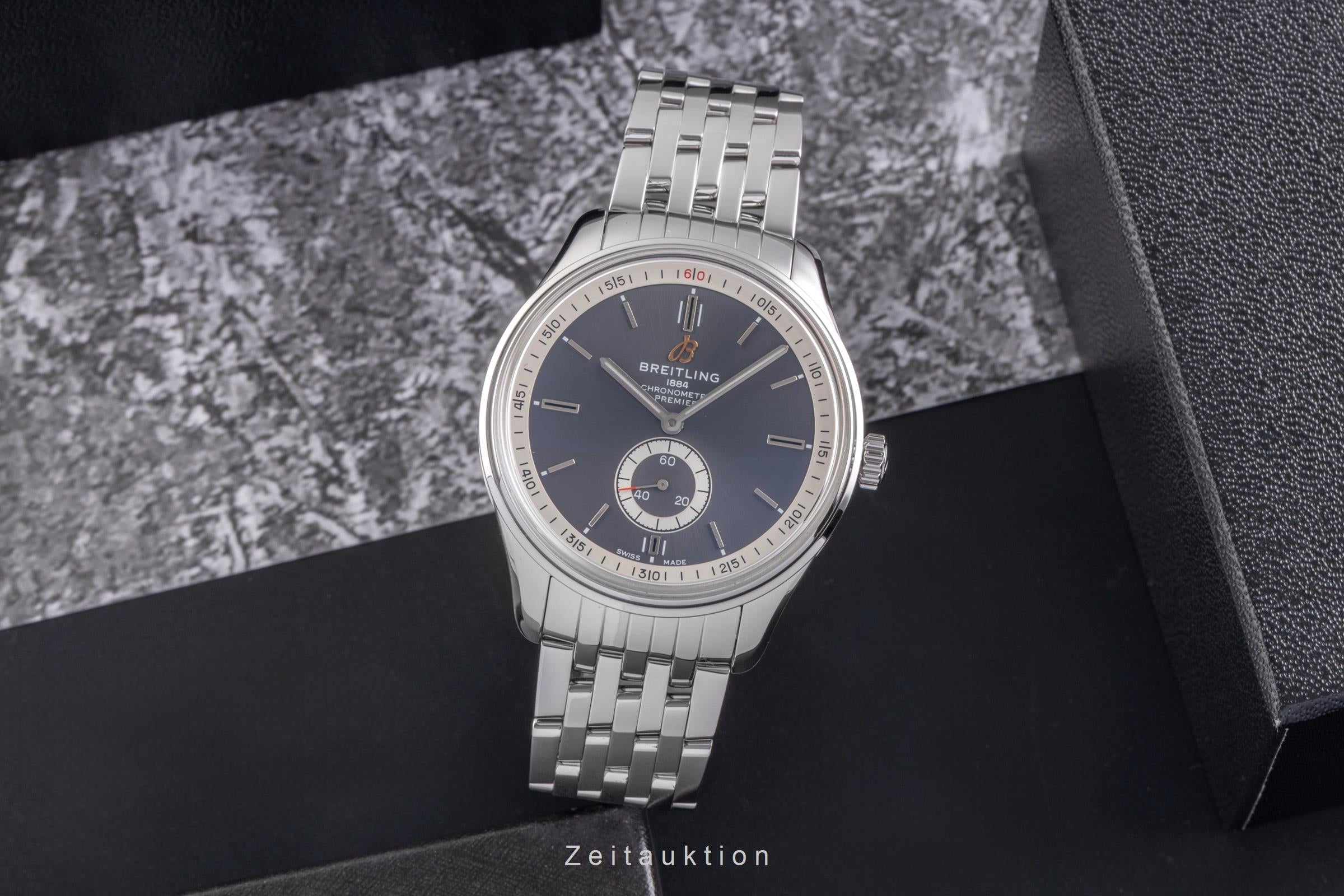 Breitling Premier acciaio automatismo orologio da uomo A37340351B1A1 LP: 5350EUR  [2505182]