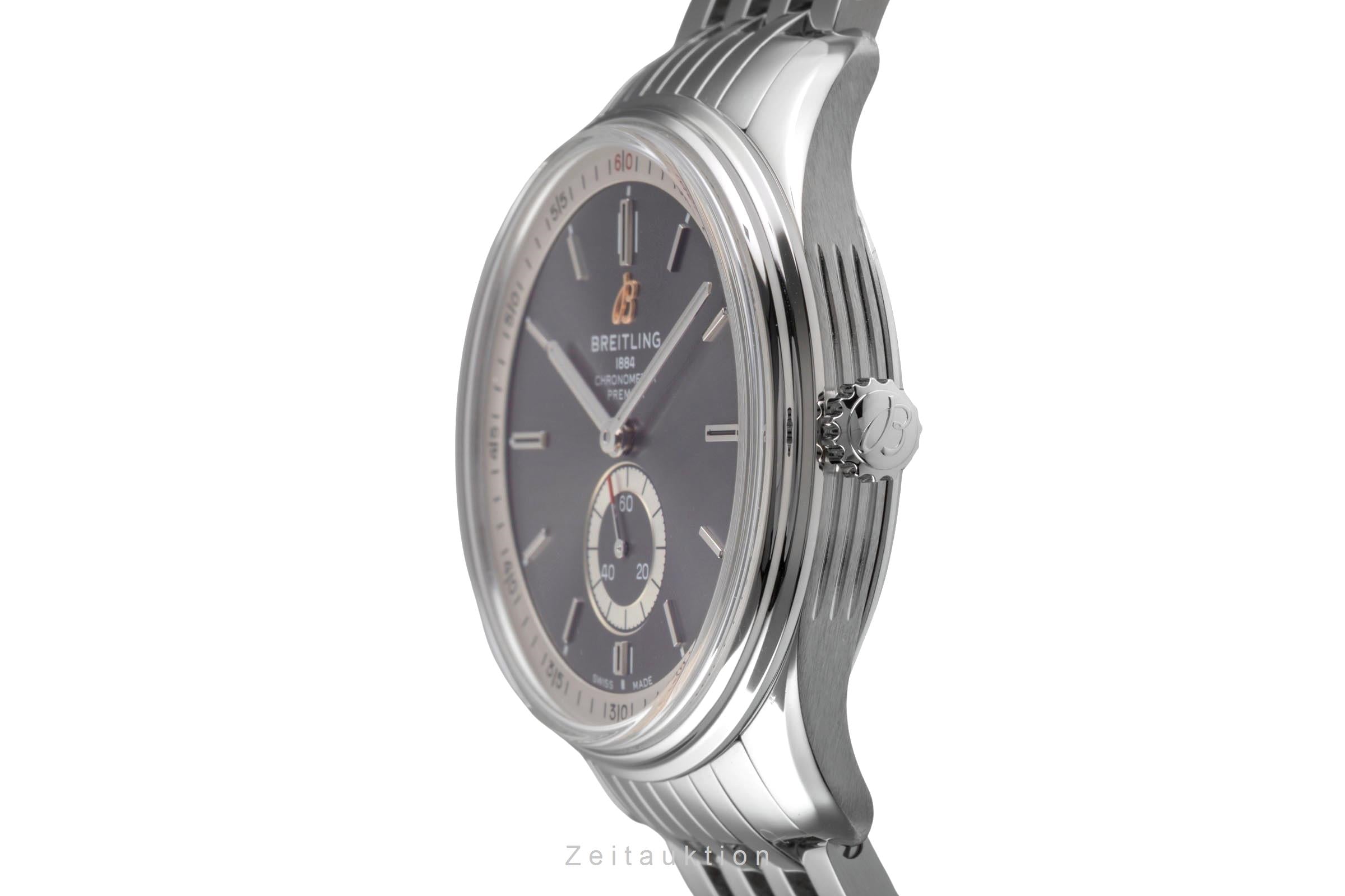 Breitling Premier acciaio automatismo orologio da uomo A37340351B1A1 LP: 5350EUR  [2505182]