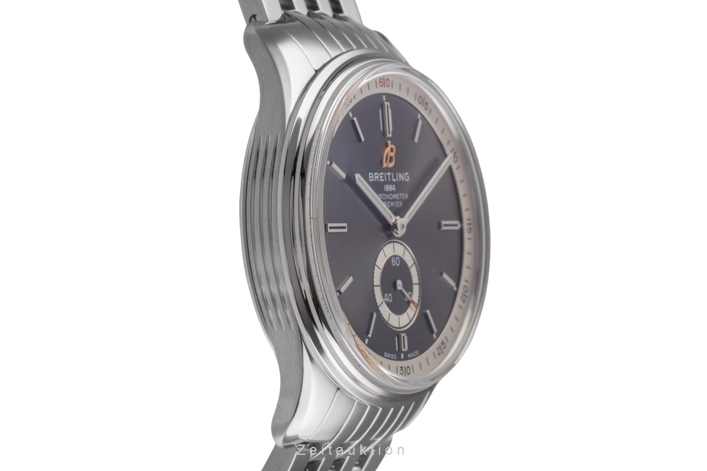 Breitling Premier acciaio automatismo orologio da uomo A37340351B1A1 LP: 5350EUR  [2505182]