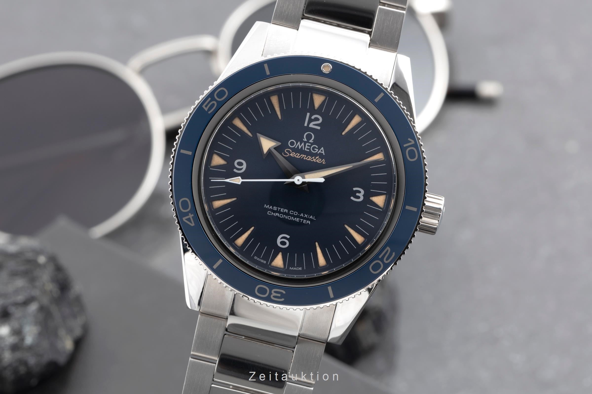 Omega Seamaster titanium automatic men's watch 233.90.41.21.03.001 LP: 7900EUR  [2505184]