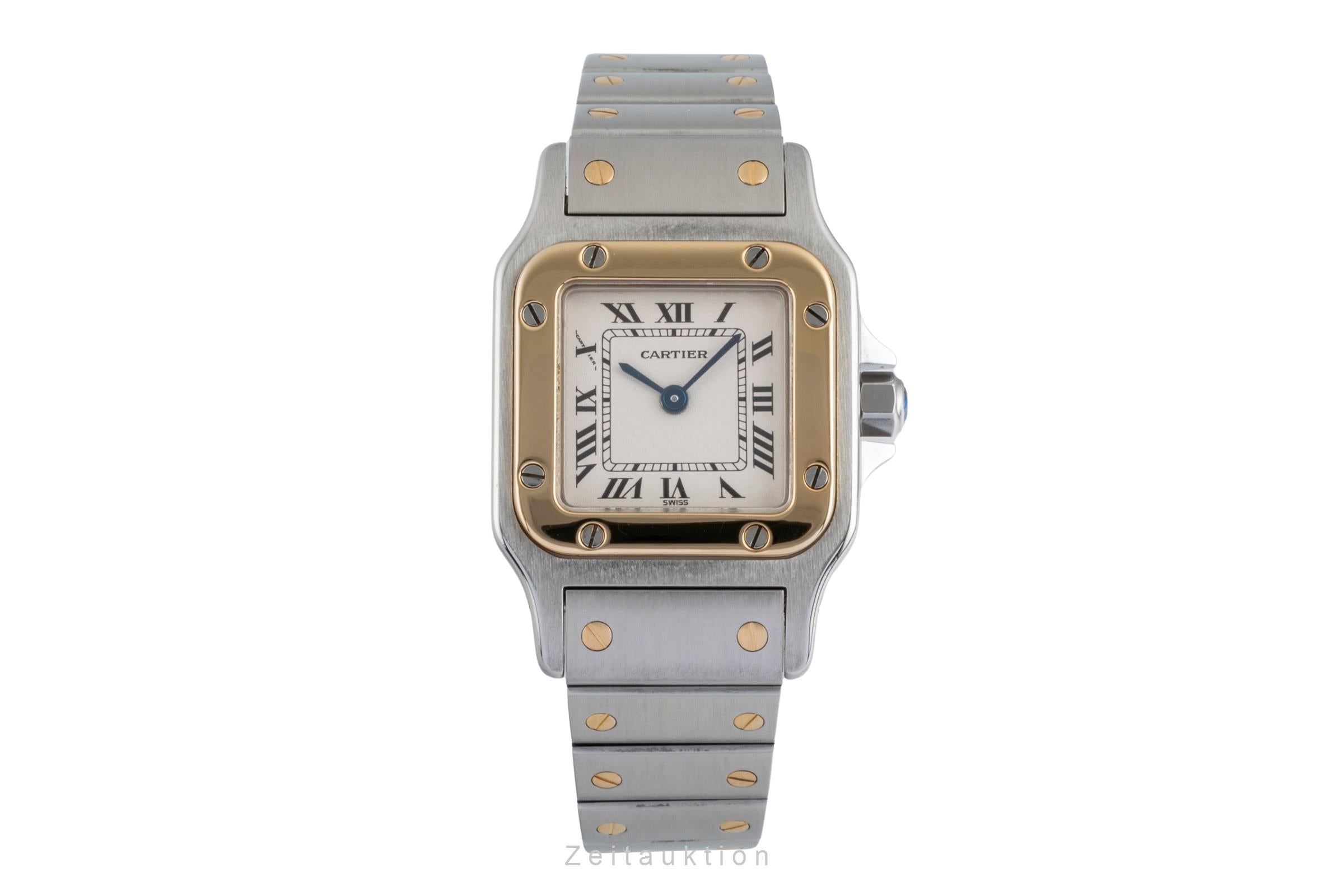 Cartier Santos steel / gold quartz women's watch W20012C4, 1567  [2505189]