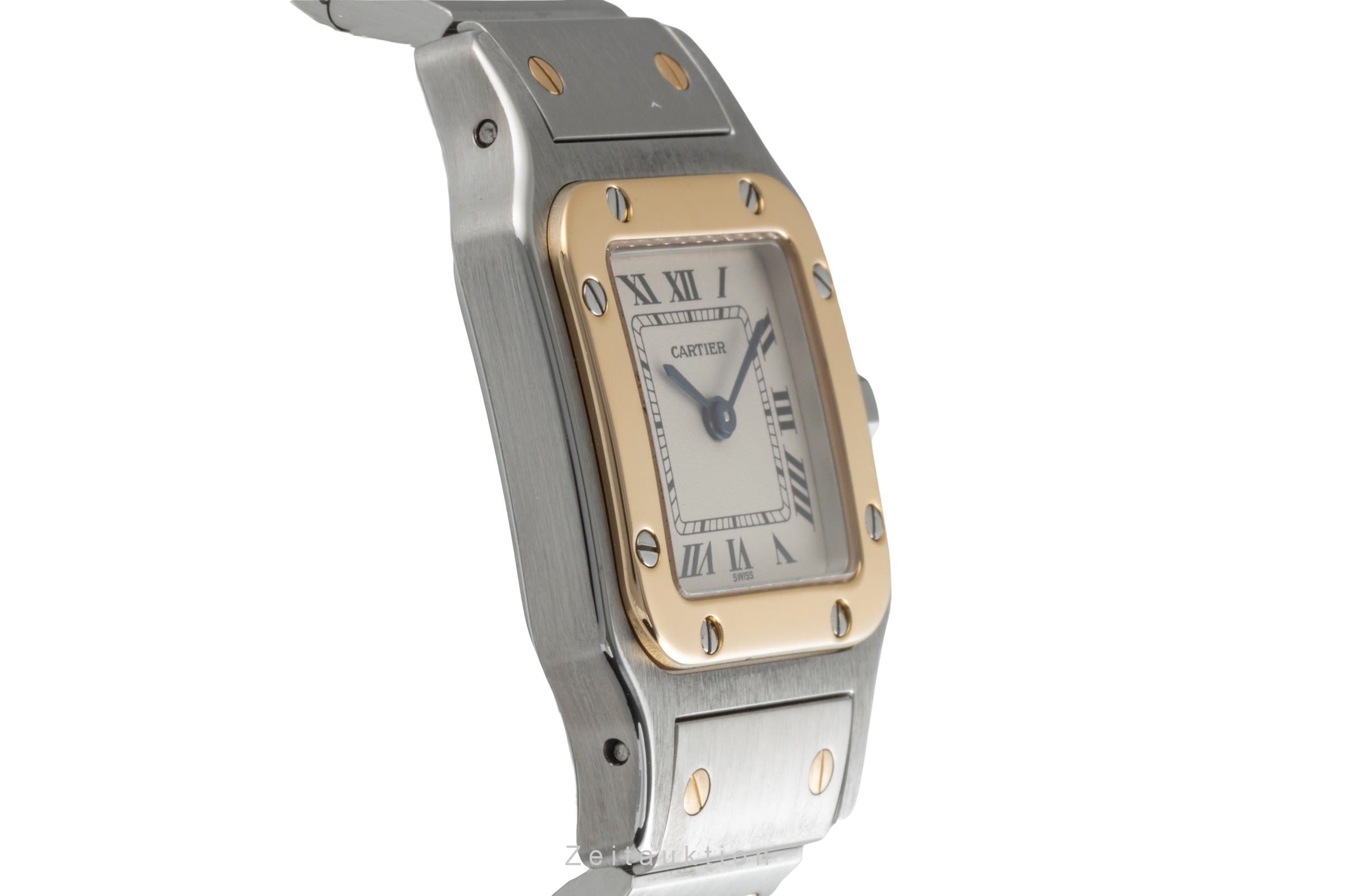 Cartier Santos steel / gold quartz women's watch W20012C4, 1567  [2505189]