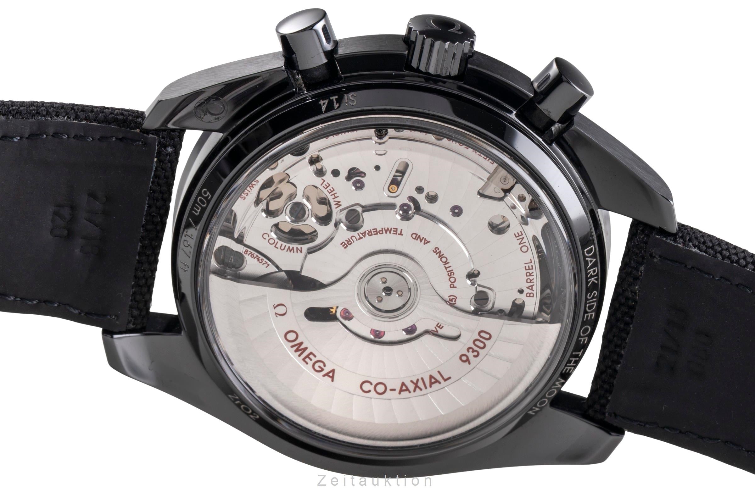Omega Speedmaster Moonwatch chronograph ceramic automatic men's watch 311.92.44.51.01.005 LP: 13900EUR  [2505191]
