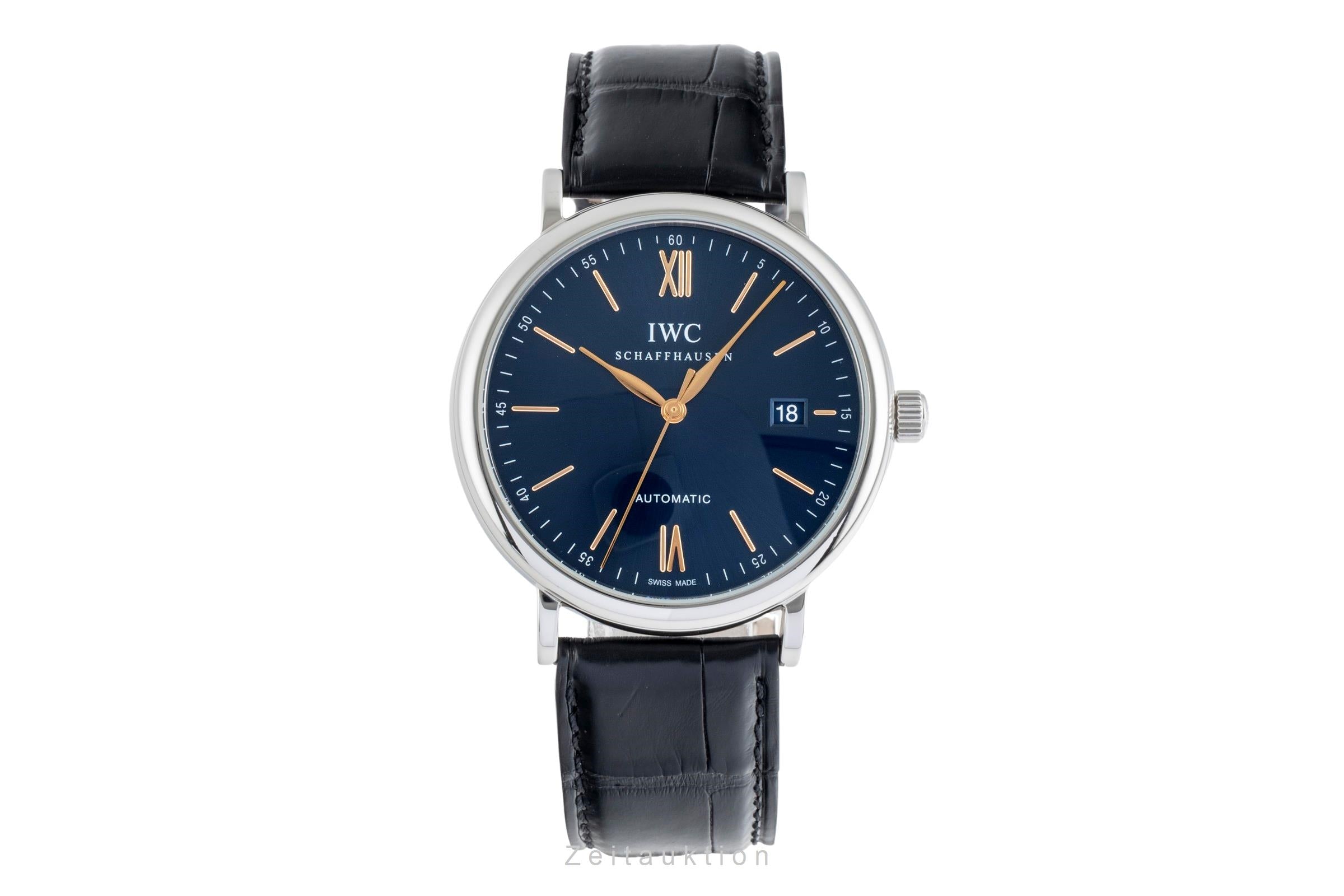 IWC Portofino steel automatic men's watch IW356523 LP: 5300EUR  [2505193]