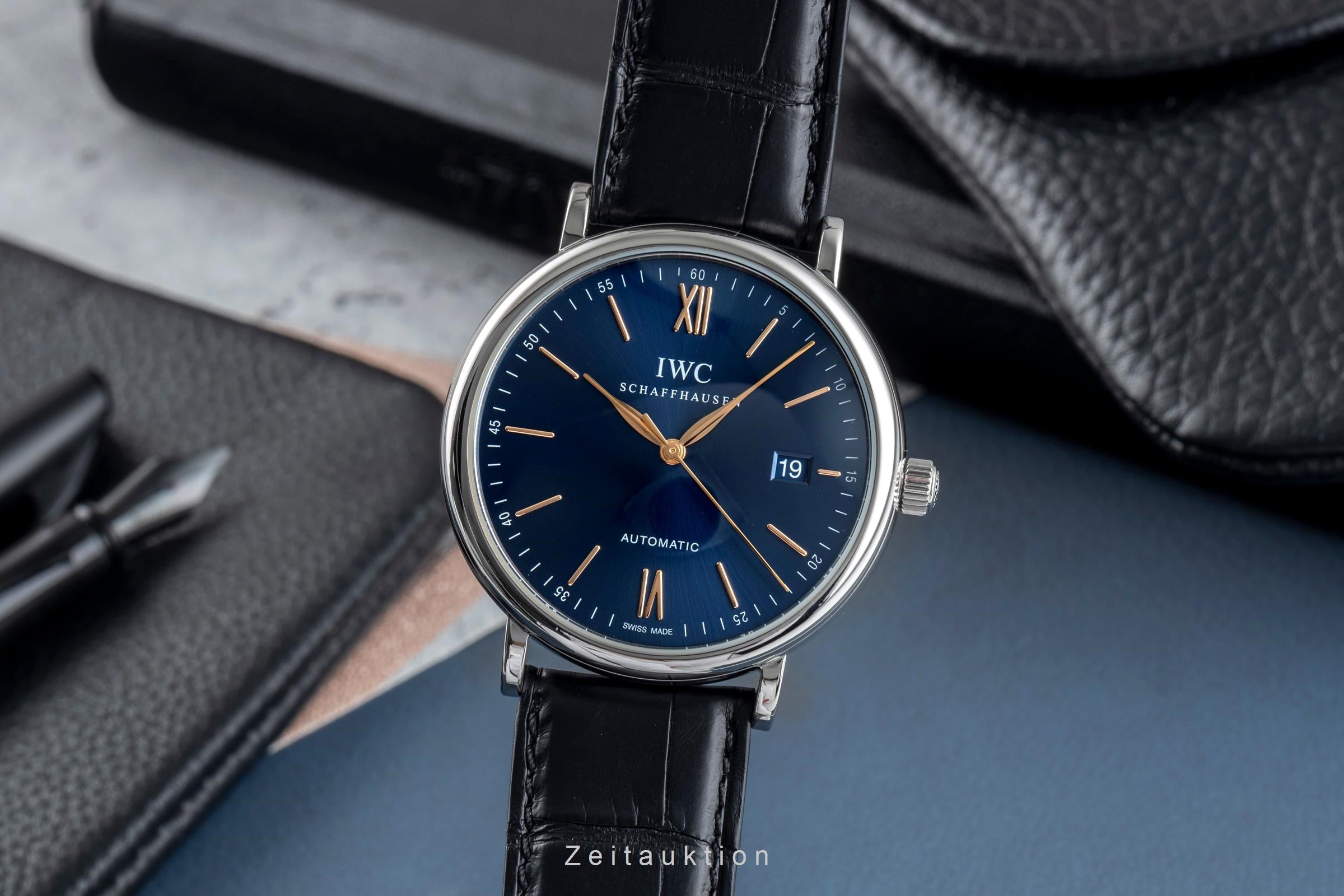 IWC Portofino steel automatic men's watch IW356523 LP: 5300EUR  [2505193]