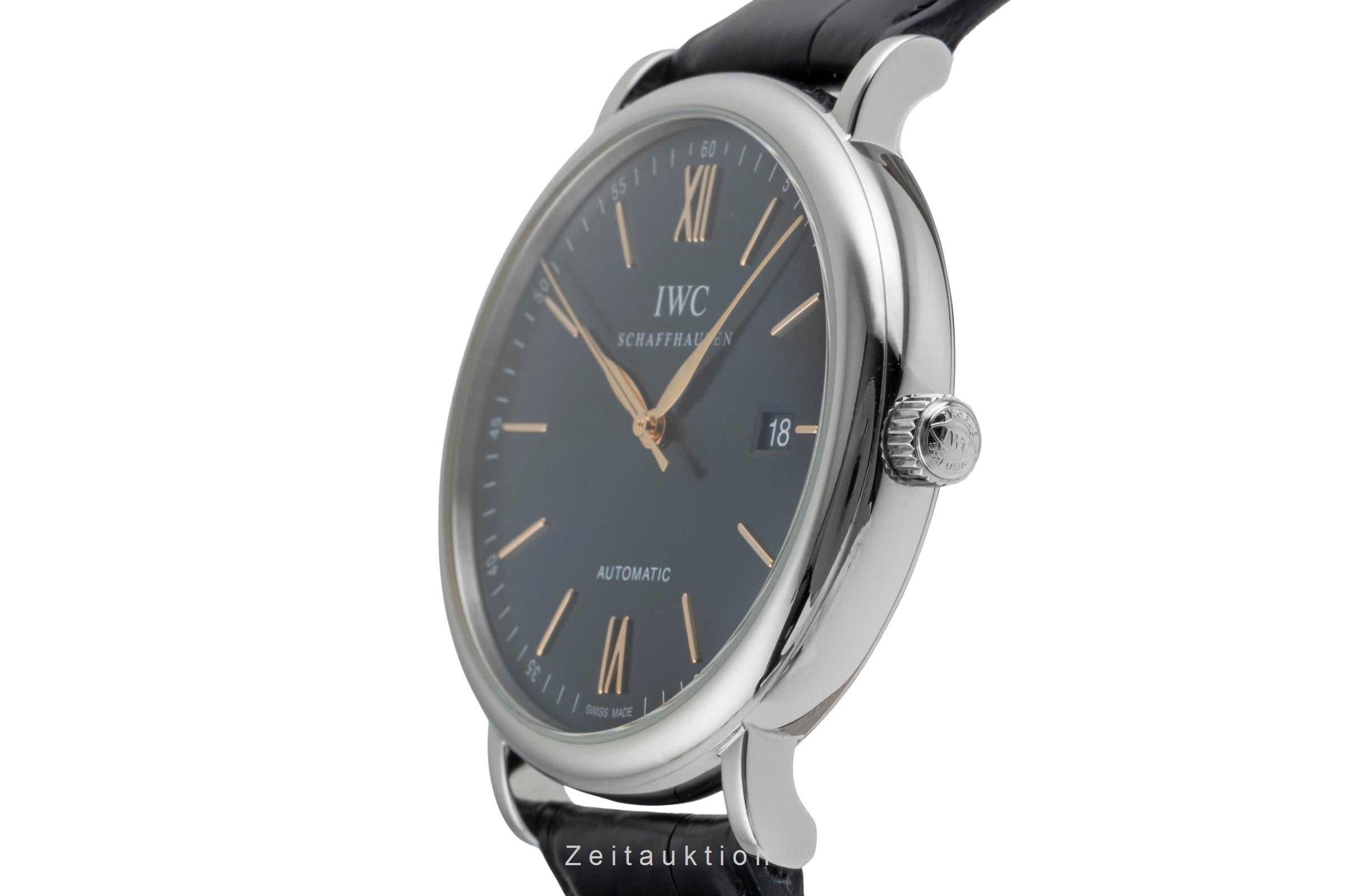 IWC Portofino steel automatic men's watch IW356523 LP: 5300EUR  [2505193]