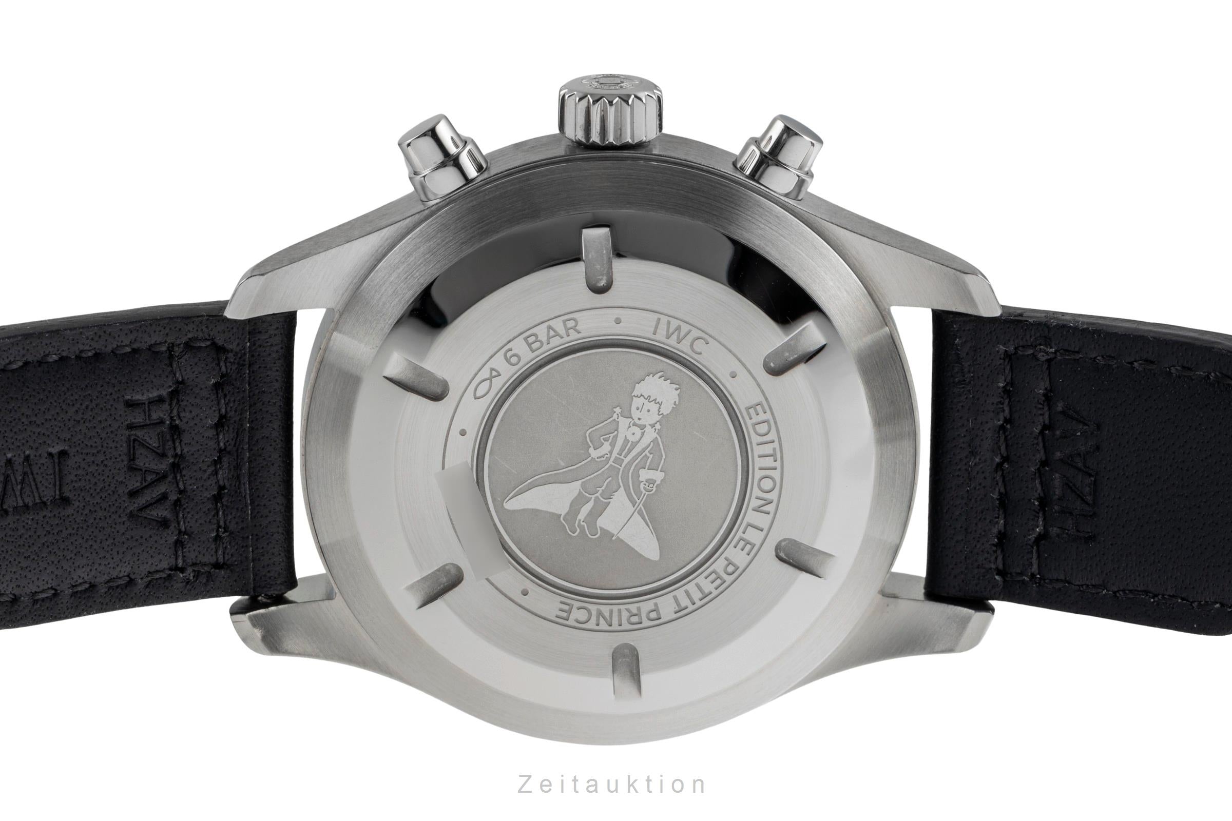 IWC Fliegerchronograph cronografo acciaio automatismo orologio da uomo IW377714 LP: 7800EUR  [2505194]
