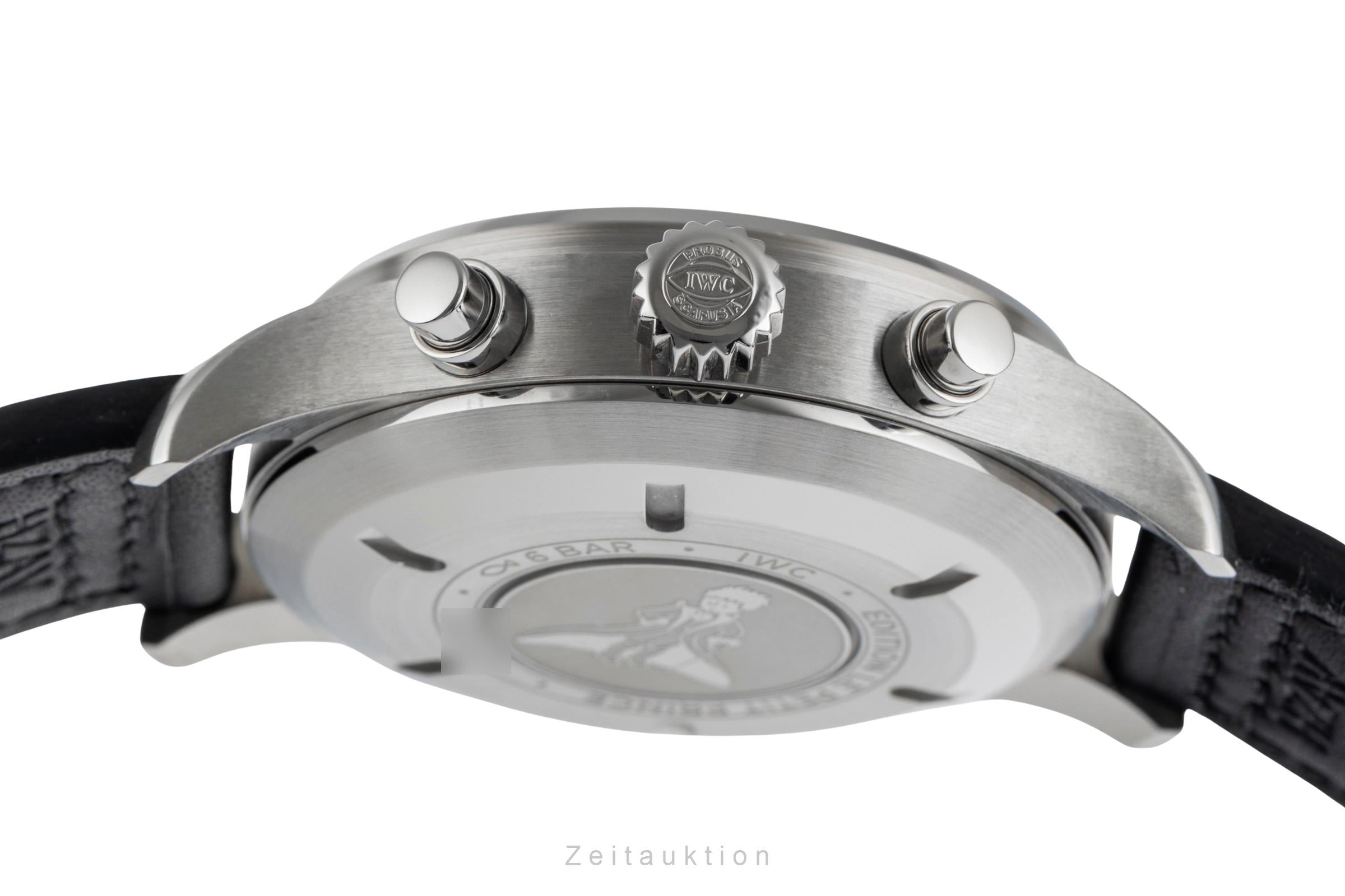 IWC Fliegerchronograph cronografo acciaio automatismo orologio da uomo IW377714 LP: 7800EUR  [2505194]