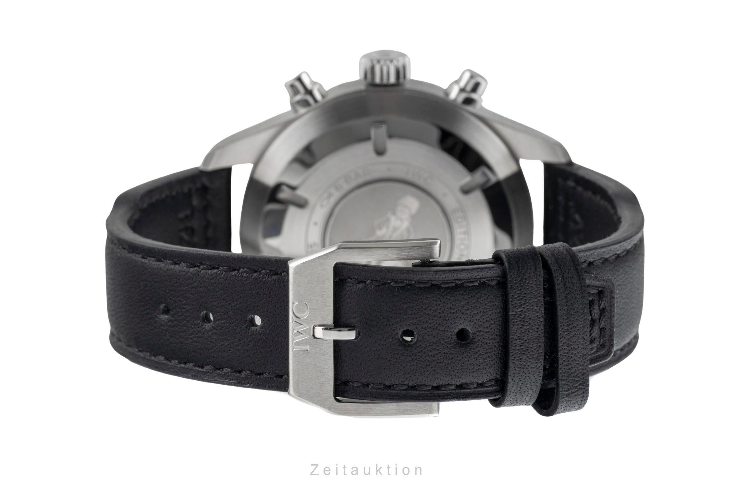 IWC Fliegerchronograph cronografo acciaio automatismo orologio da uomo IW377714 LP: 7800EUR  [2505194]