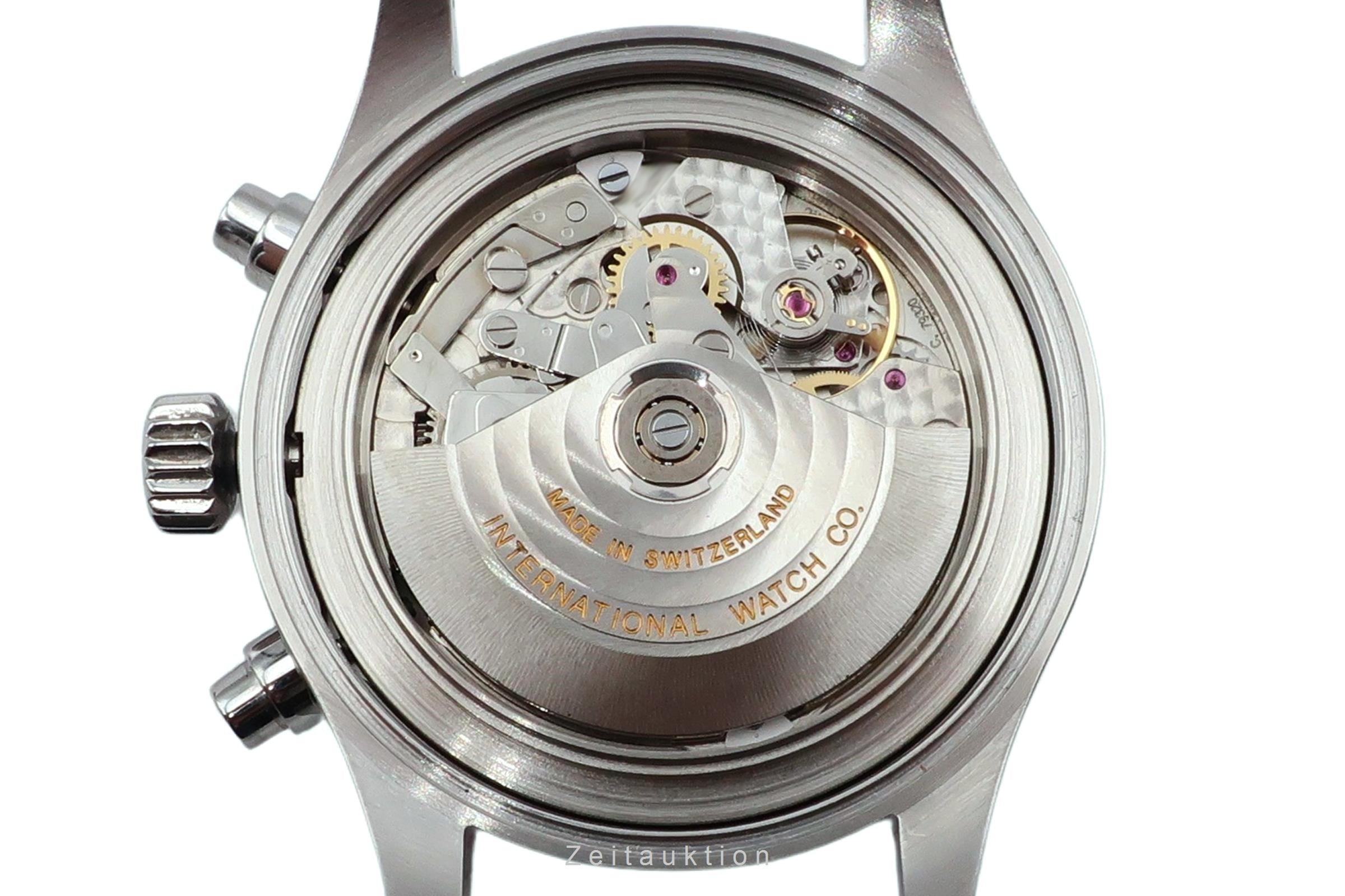 IWC Fliegerchronograph cronografo acciaio automatismo orologio da uomo IW377714 LP: 7800EUR  [2505194]