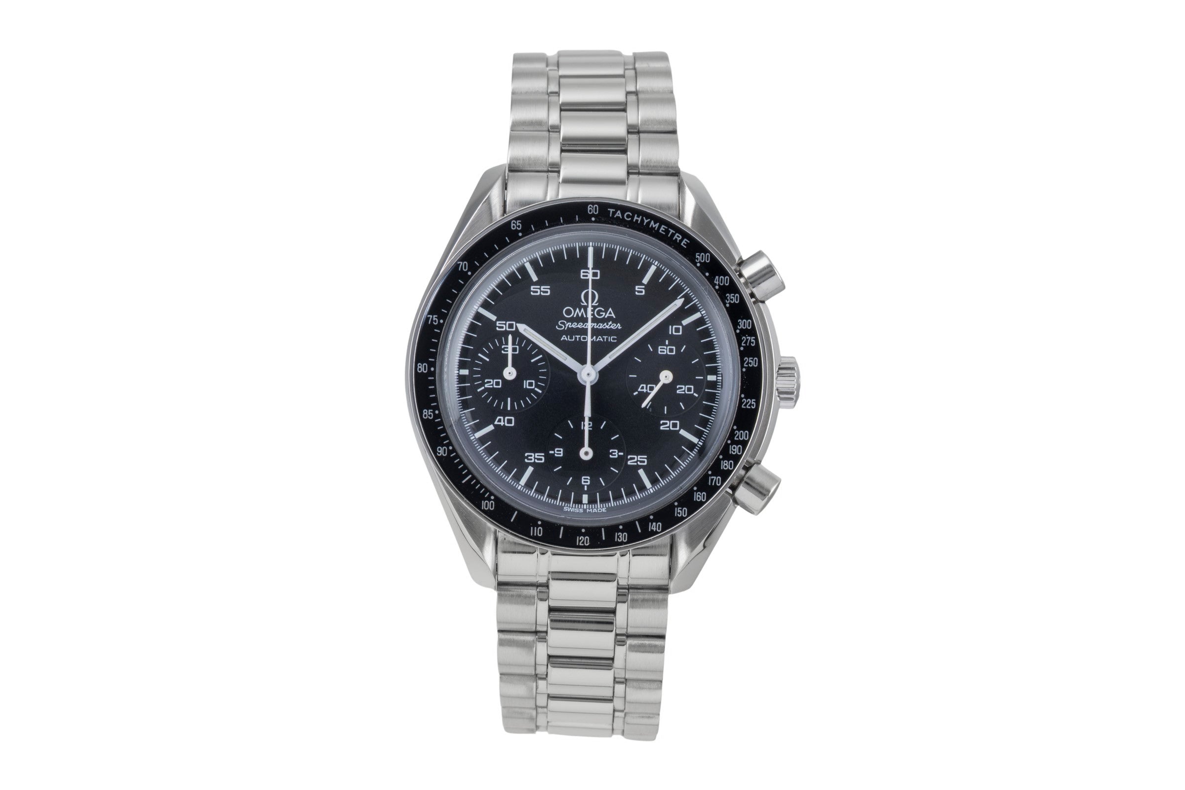 Omega Speedmaster chronograph steel automatic men's watch 3510.50.00 , 175.0032  [2505195]
