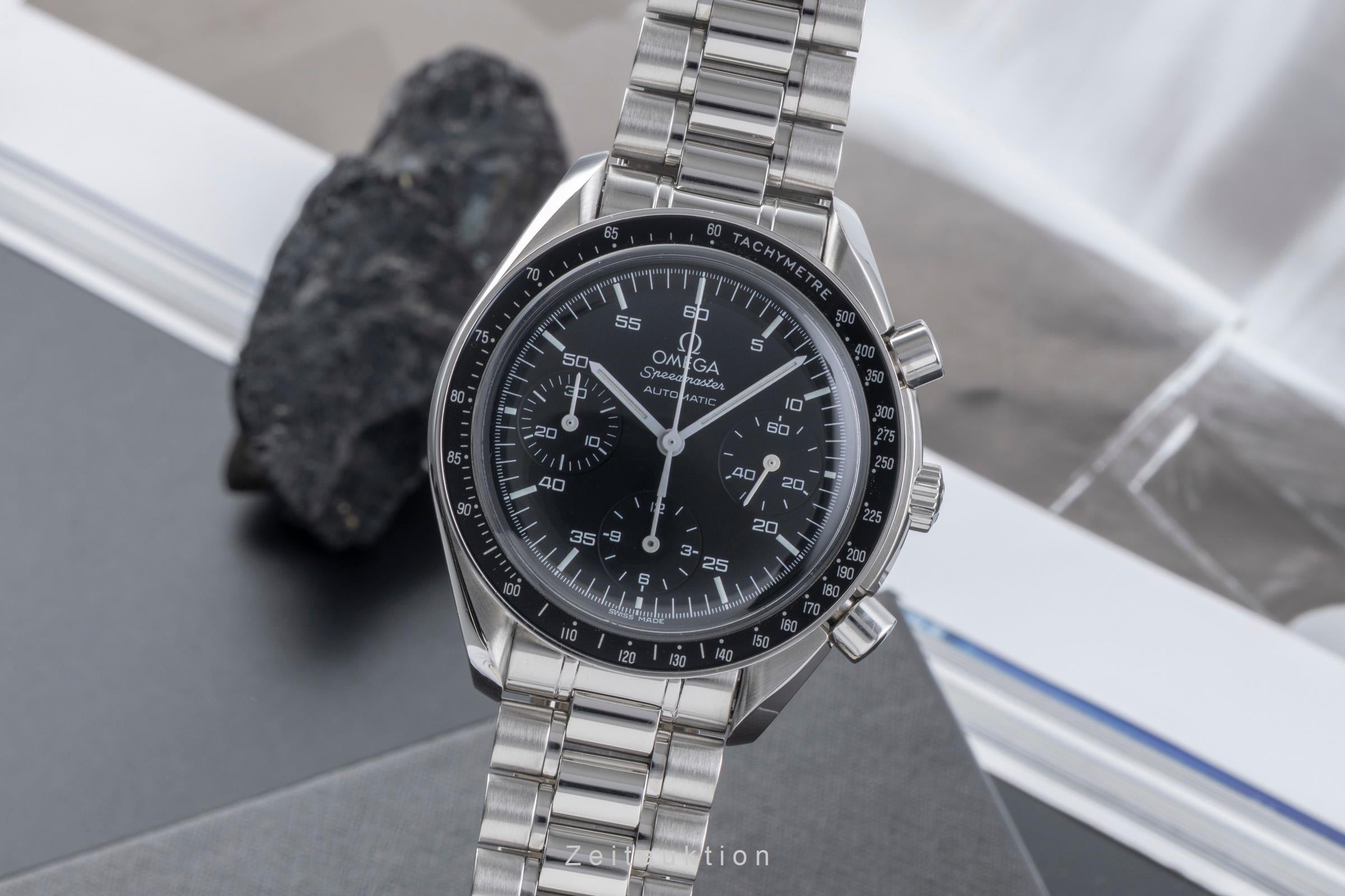 Omega Speedmaster chronograph steel automatic men's watch 3510.50.00 , 175.0032  [2505195]