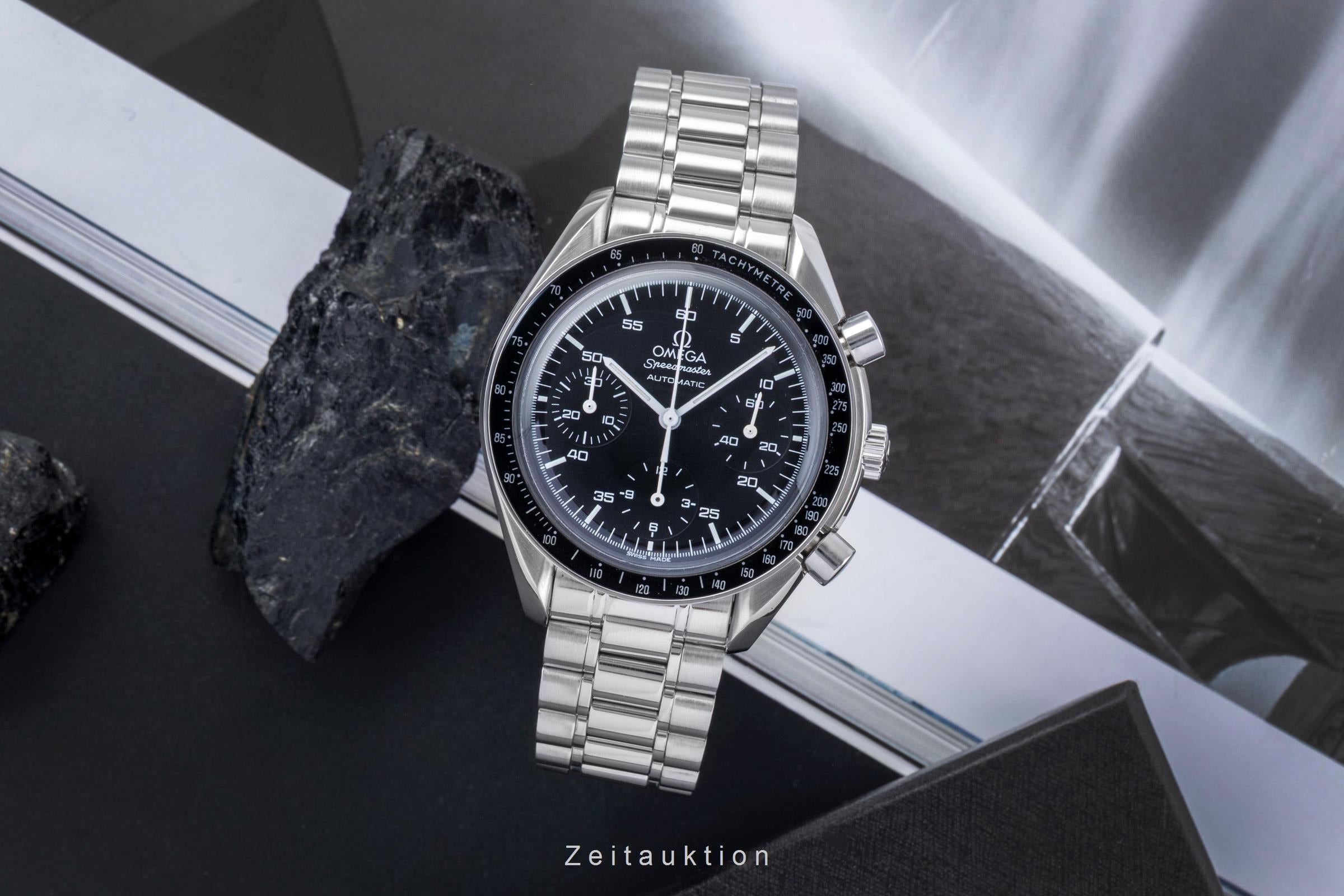 Omega Speedmaster chronograph steel automatic men's watch 3510.50.00 , 175.0032  [2505195]