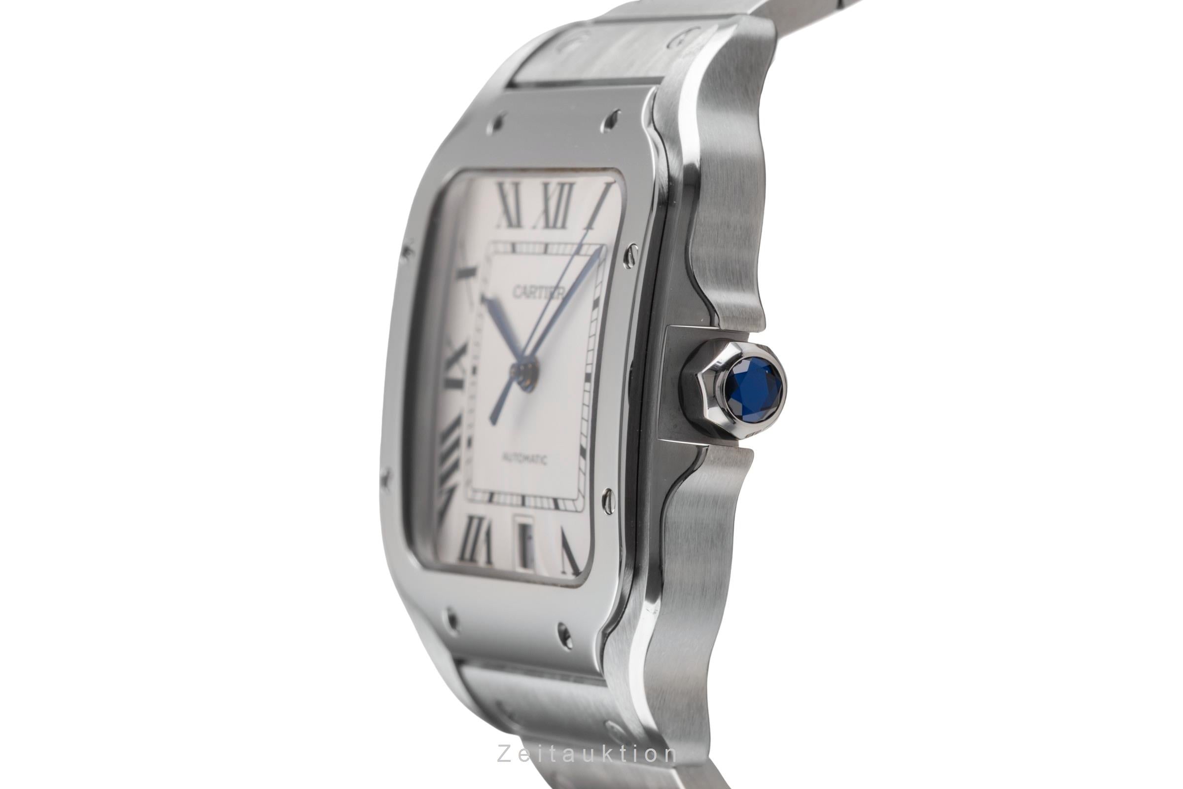 Cartier Santos steel automatic men's watch WSSA0009 LP: 8850EUR  [2505196]