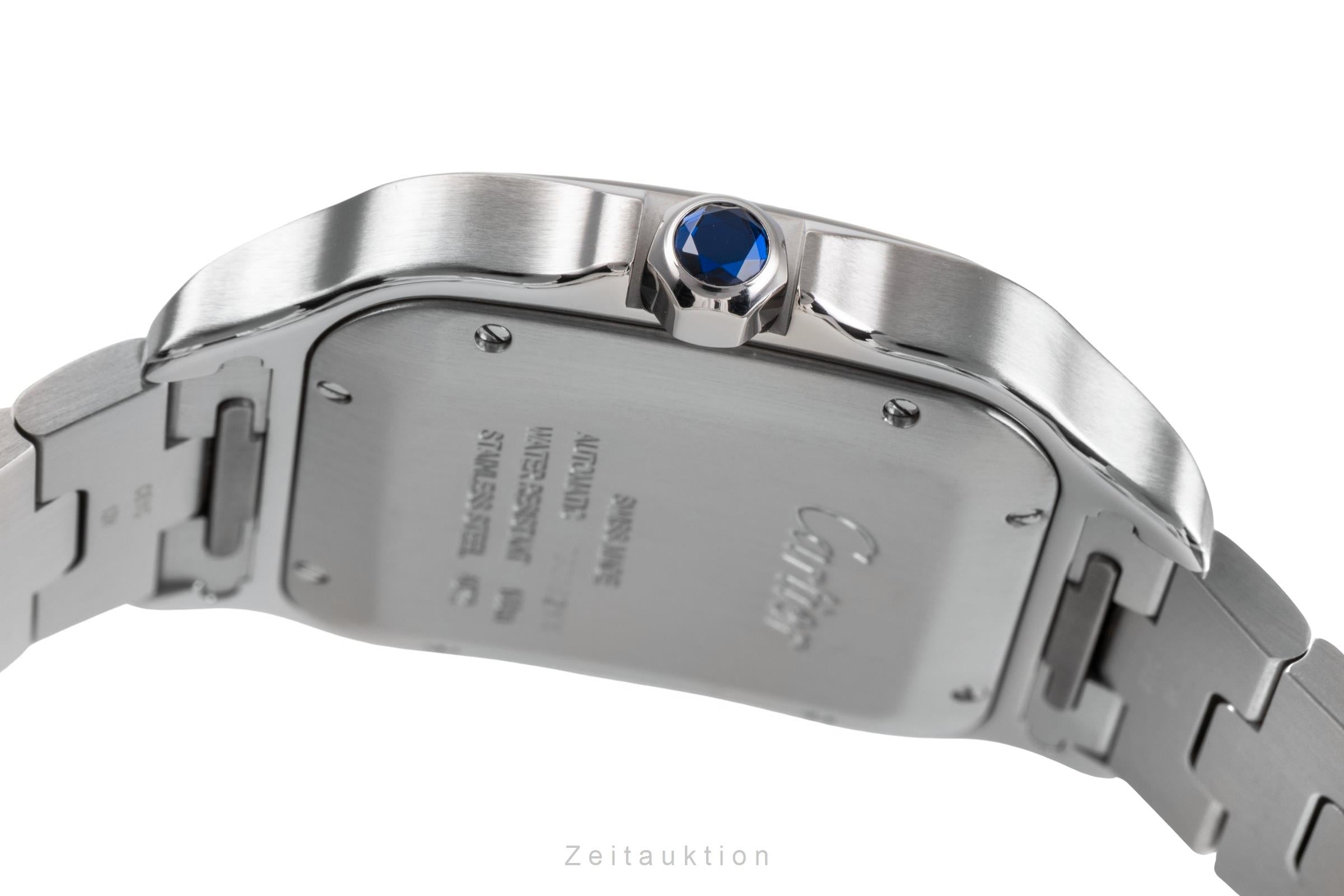 Cartier Santos steel automatic men's watch WSSA0009 LP: 8850EUR  [2505196]