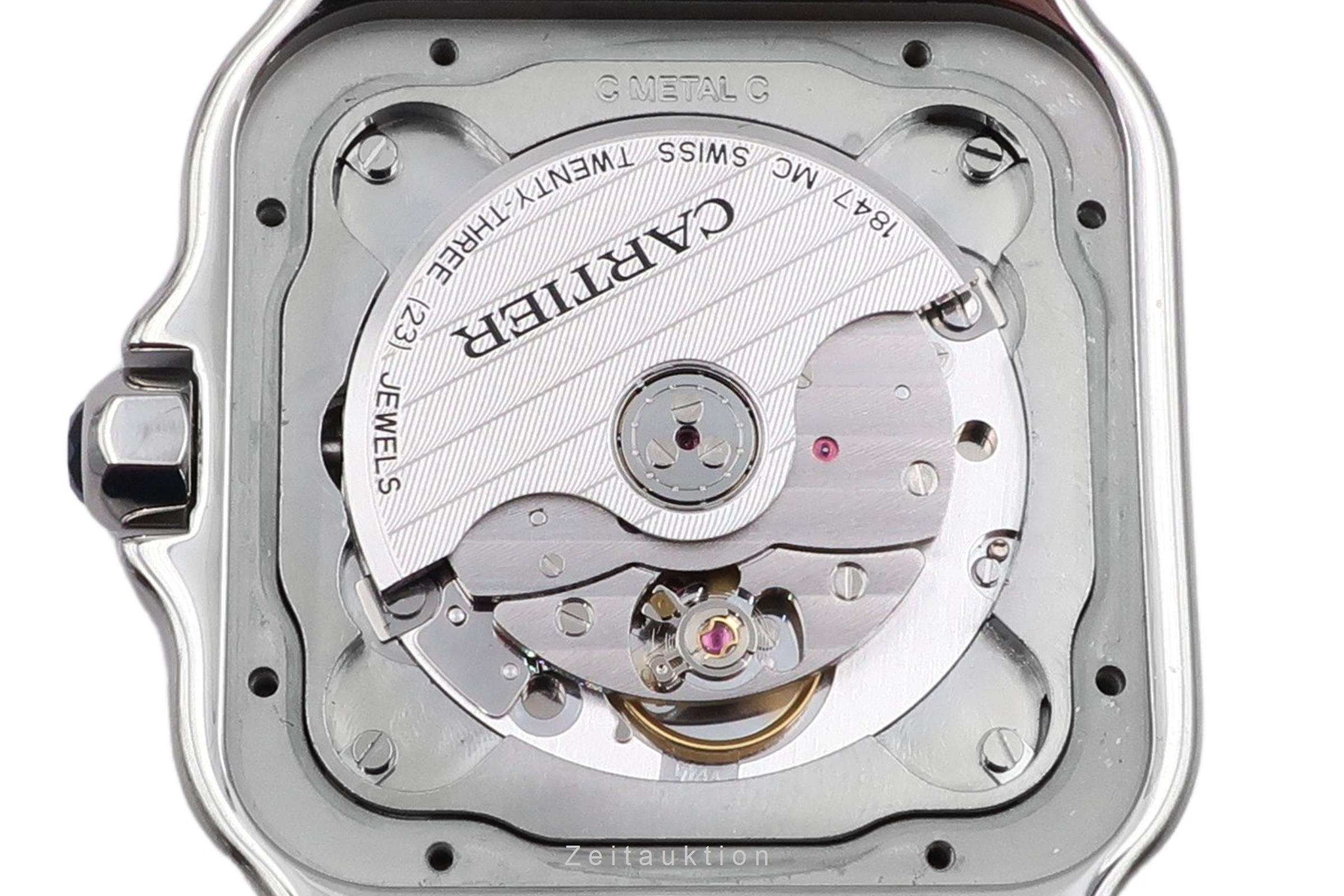 Cartier Santos steel automatic men's watch WSSA0009 LP: 8850EUR  [2505196]