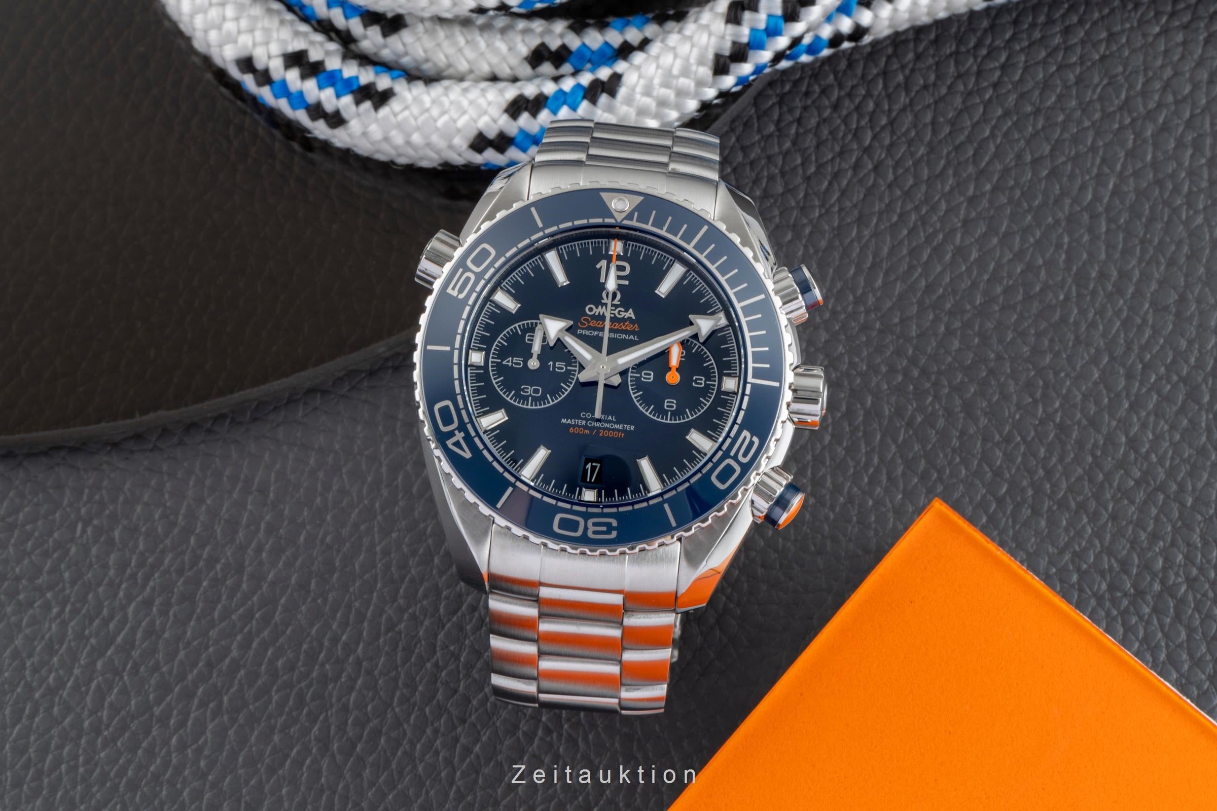 Omega Seamaster chronograph steel automatic men's watch 215.30.46.51.03.001 LP: 9900EUR  [2505197]