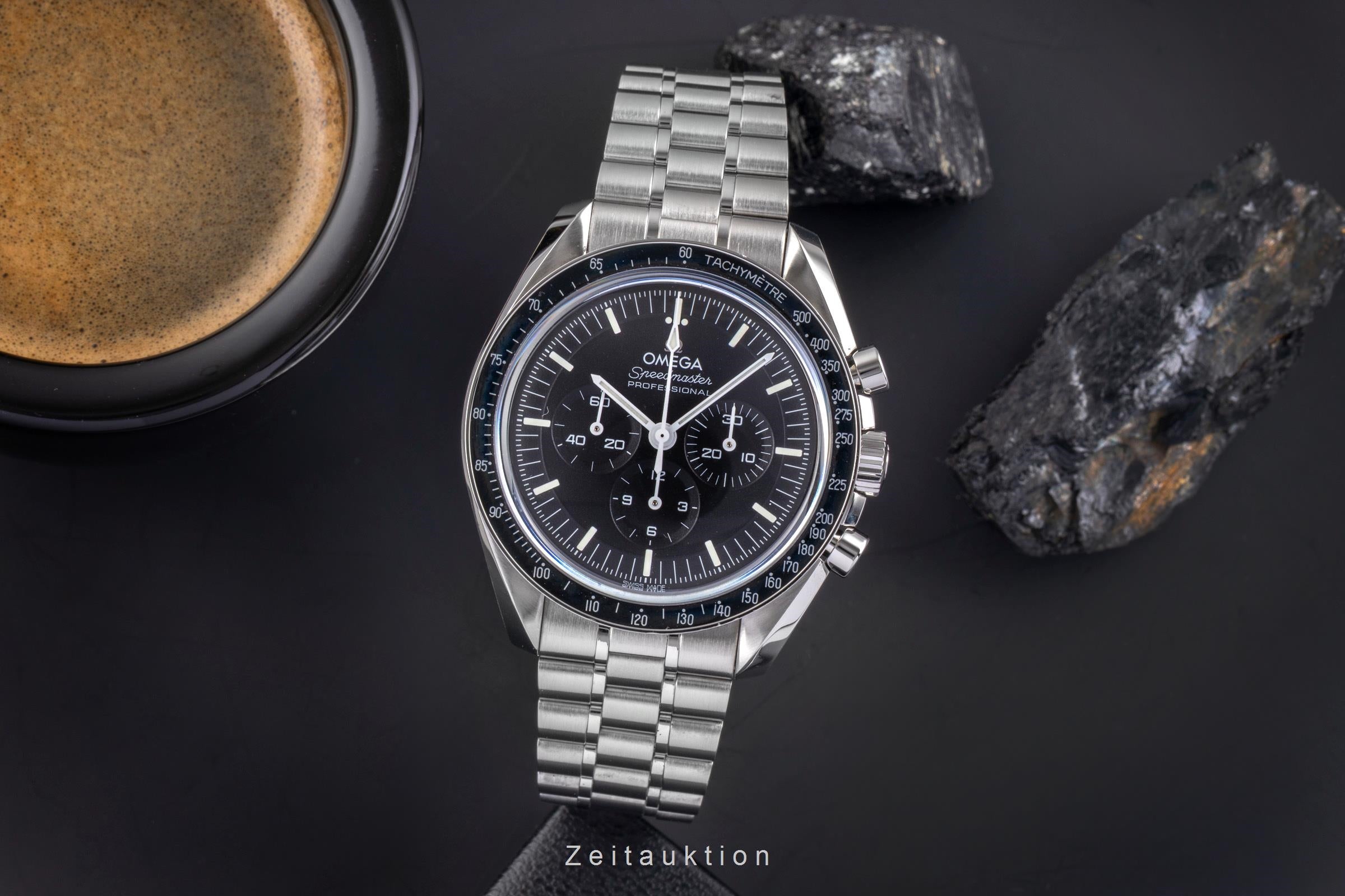 Omega Speedmaster Moonwatch chronograph steel manual winding men's watch 310.30.42.50.01.002 LP: 8700EUR  [2505198]