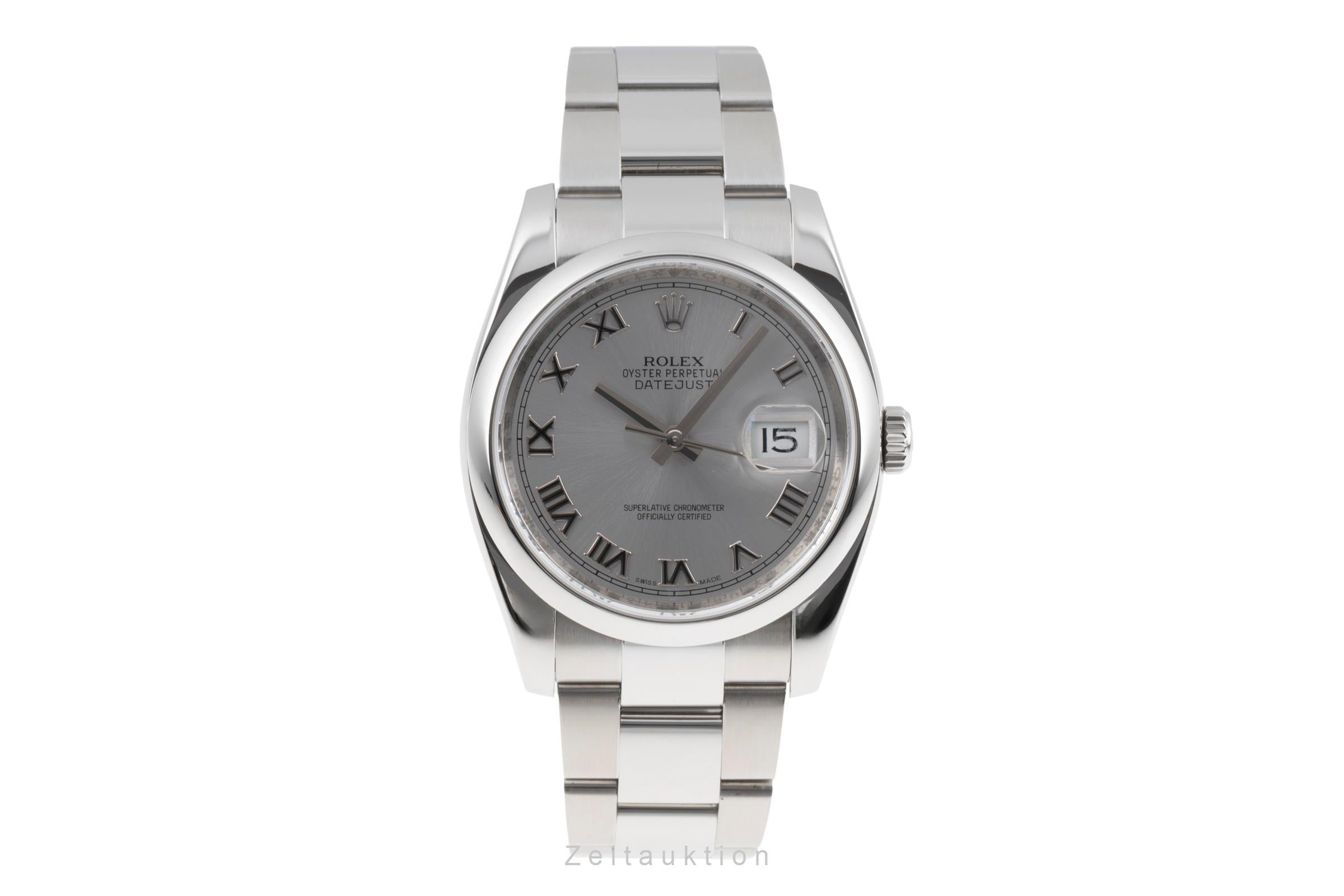 Rolex Datejust steel automatic men's watch 116200  [2505202]