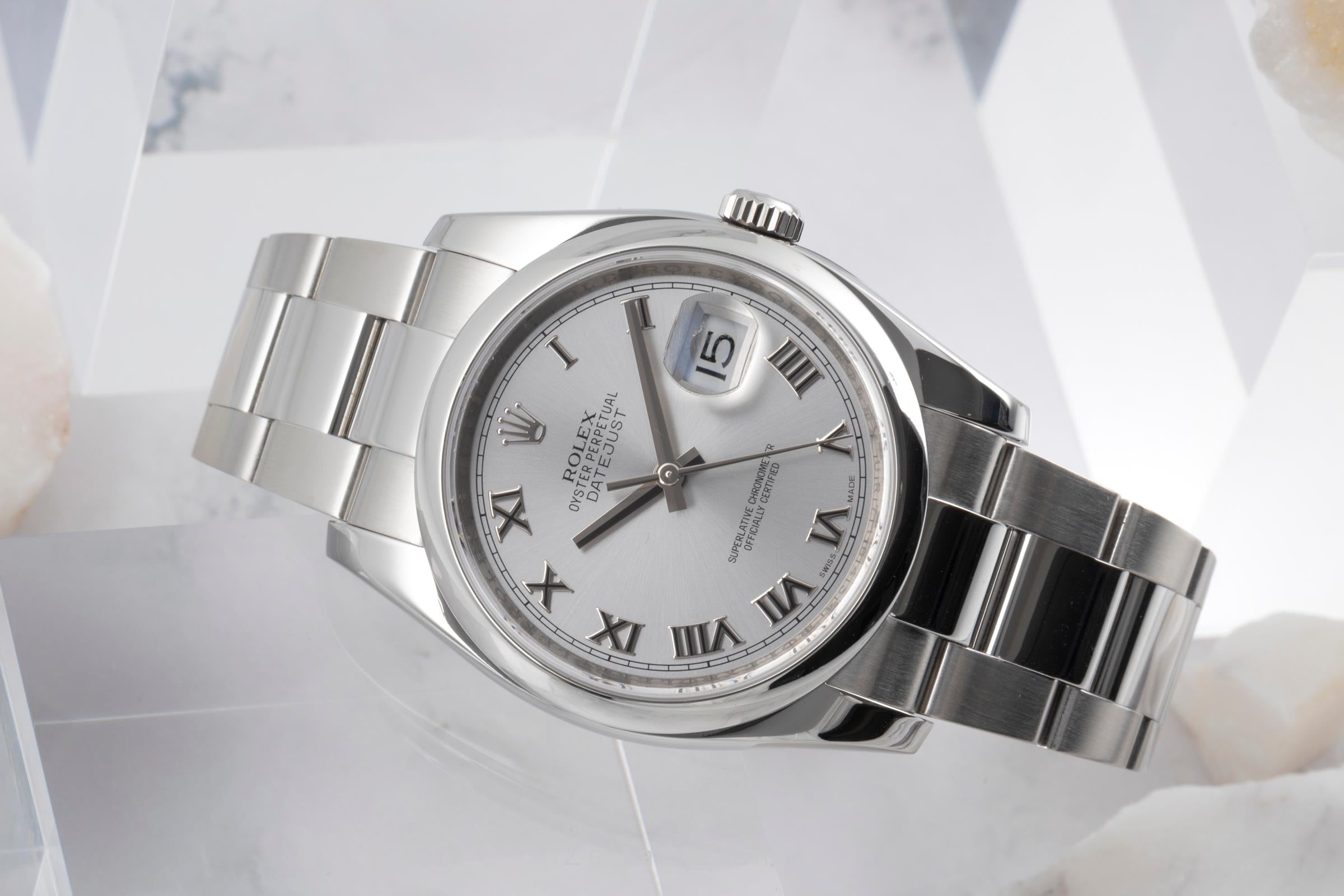 Rolex Datejust steel automatic men's watch 116200  [2505202]