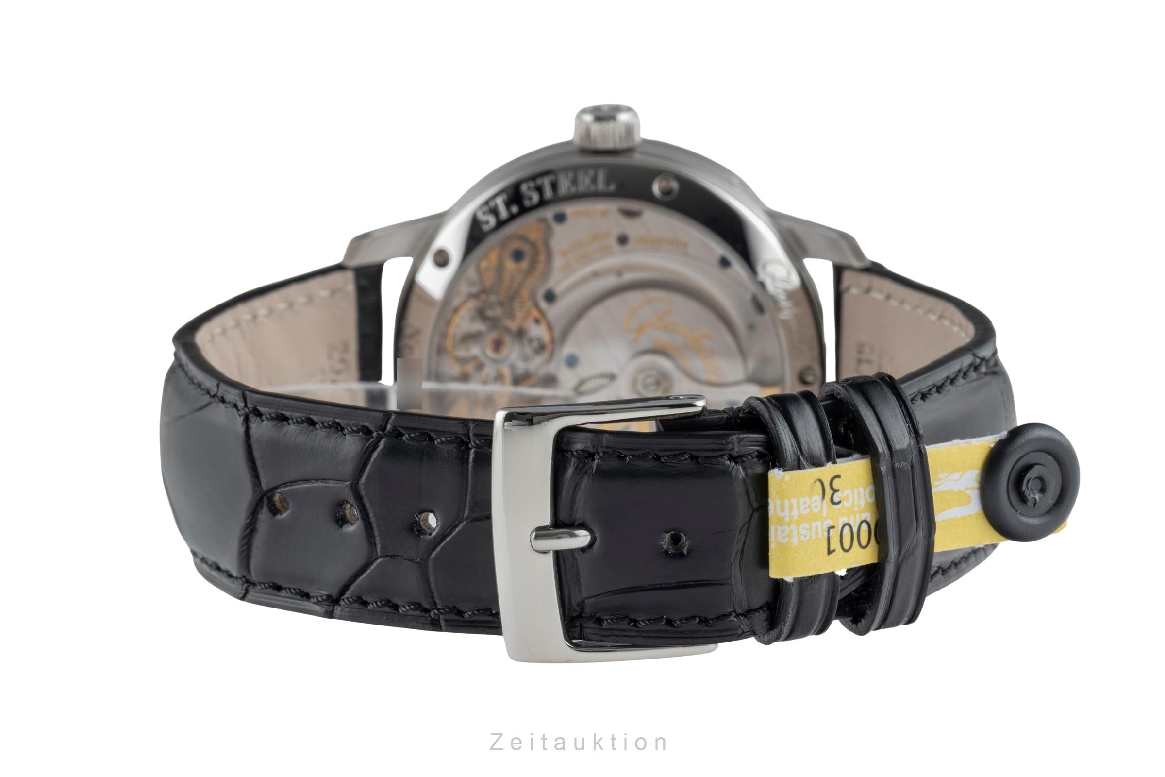 Glashütte Original PanoMaticLunar Edelstahl Ref. 1-90-02-43-32-05 NP: 11400,- € [2505204]