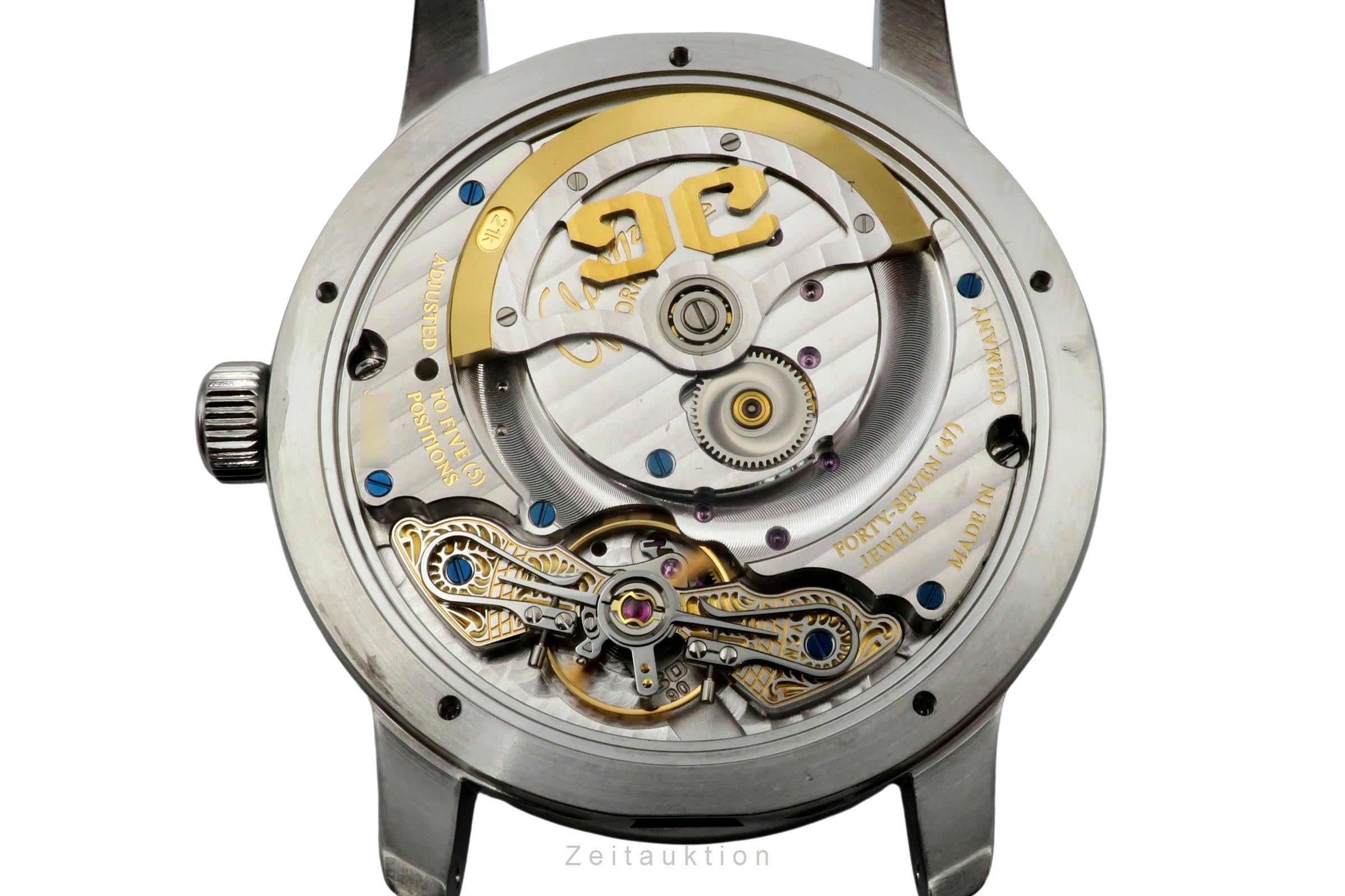 Glashütte Original PanoMaticLunar Edelstahl Ref. 1-90-02-43-32-05 NP: 11400,- € [2505204]