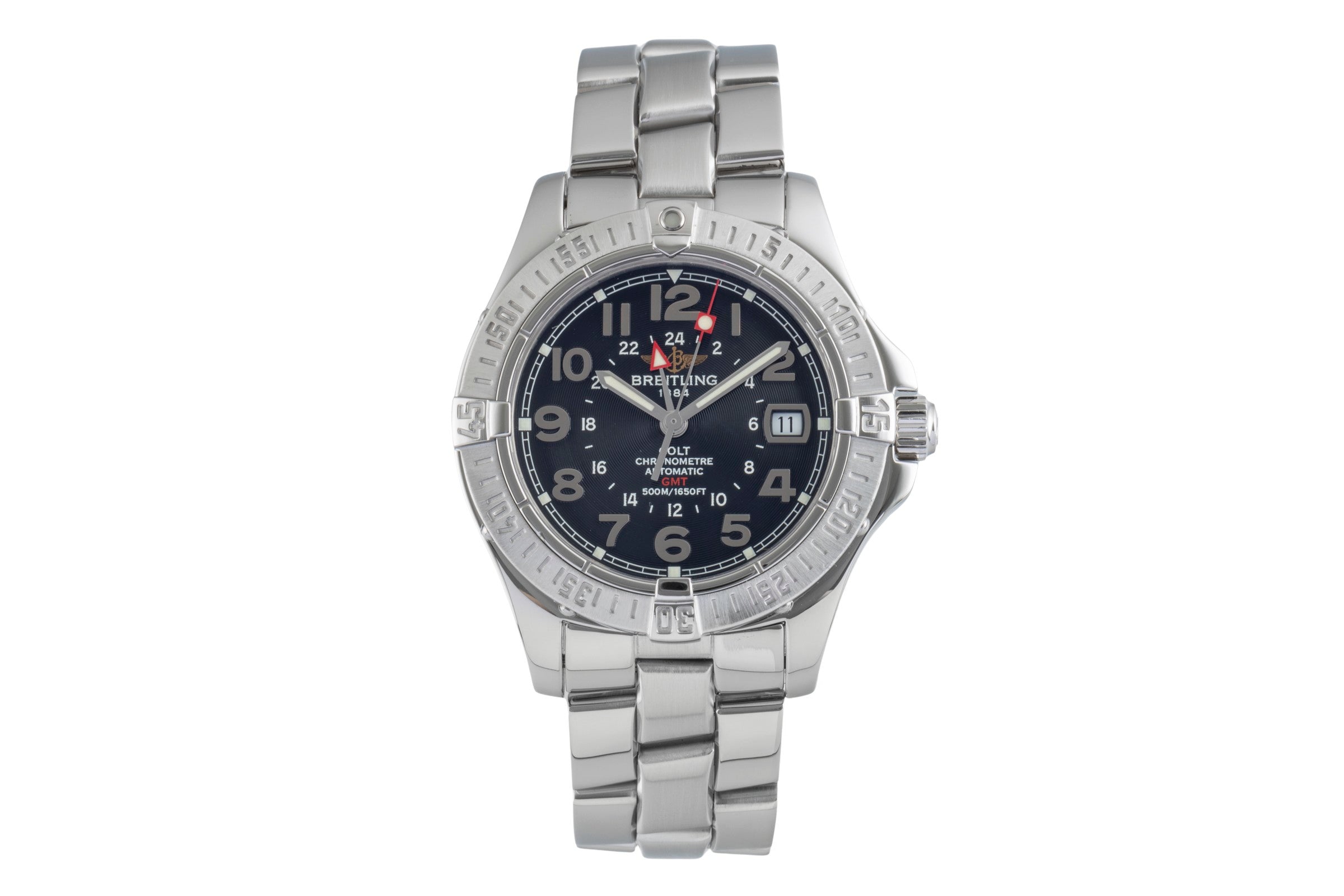 Breitling Colt GMT acero automático reloj para caballeros A32350  [2505206]