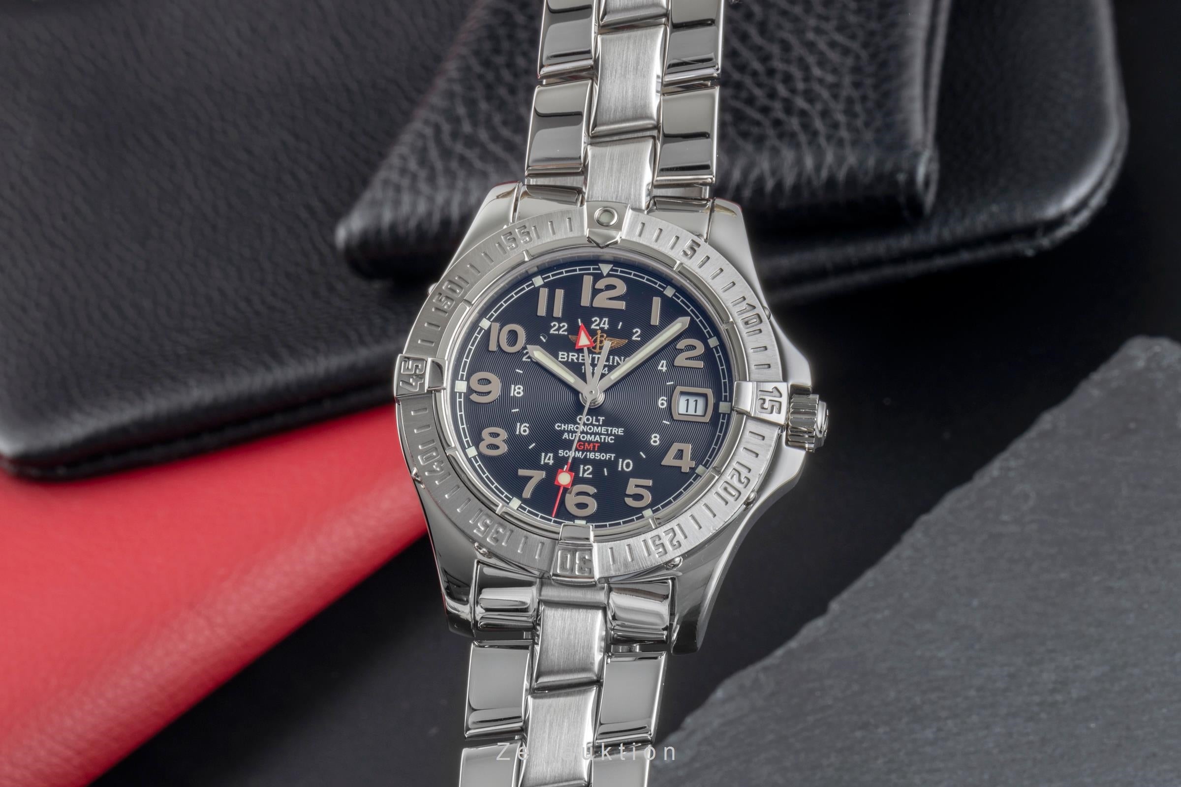 Breitling Colt GMT acero automático reloj para caballeros A32350  [2505206]