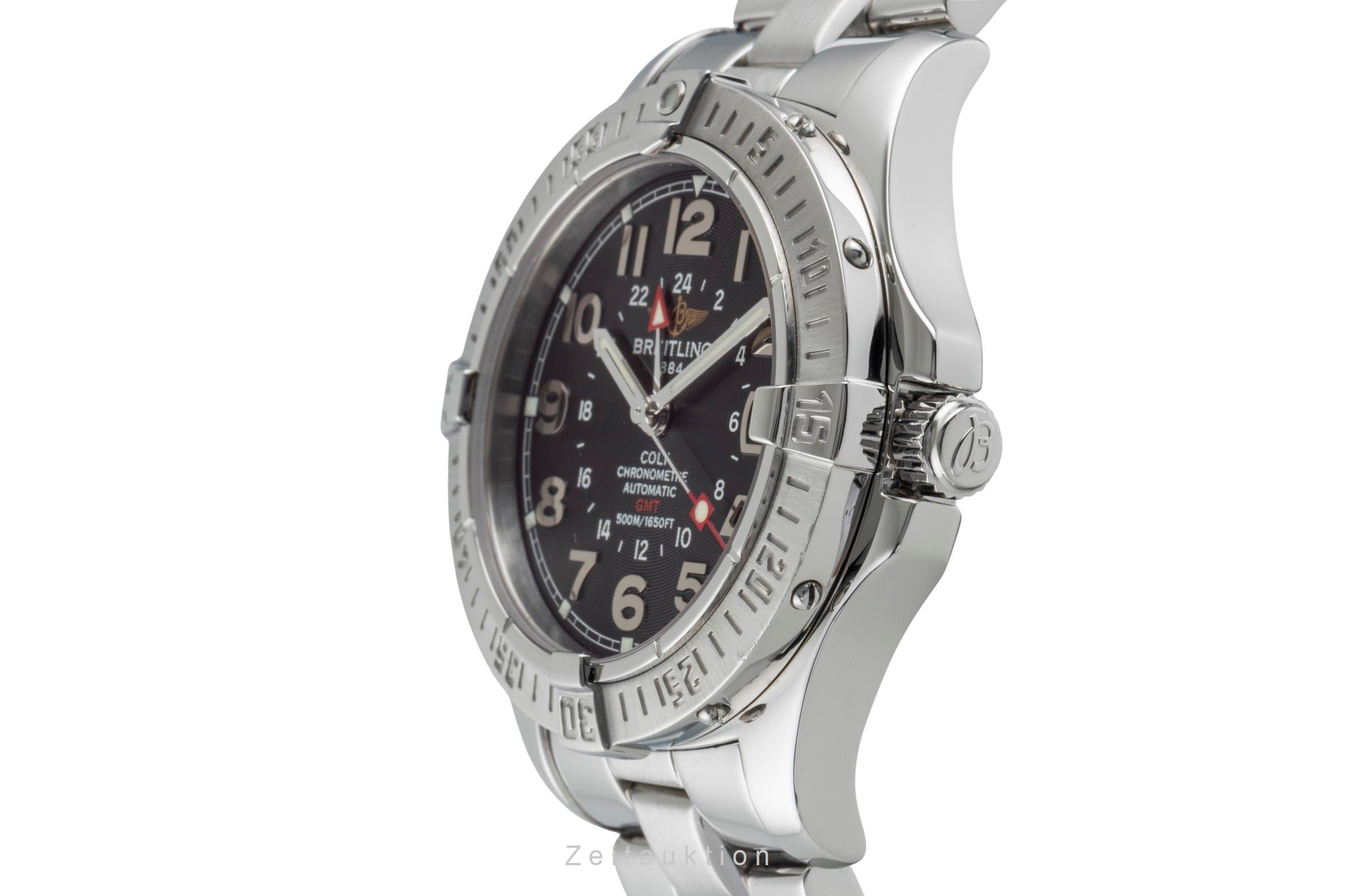 Breitling Colt GMT acier automatique montre pour hommes A32350  [2505206]