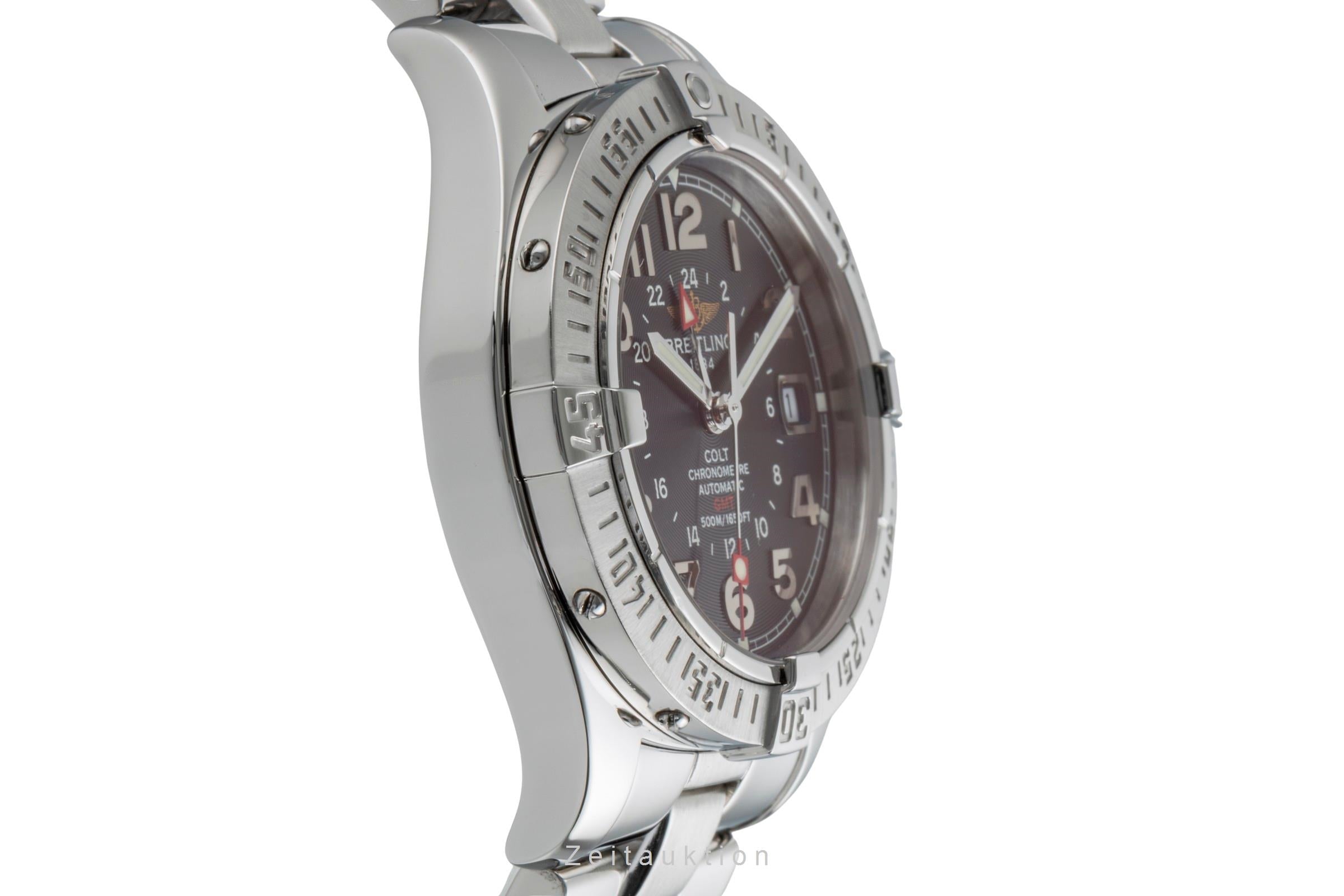 Breitling Colt GMT acier automatique montre pour hommes A32350  [2505206]