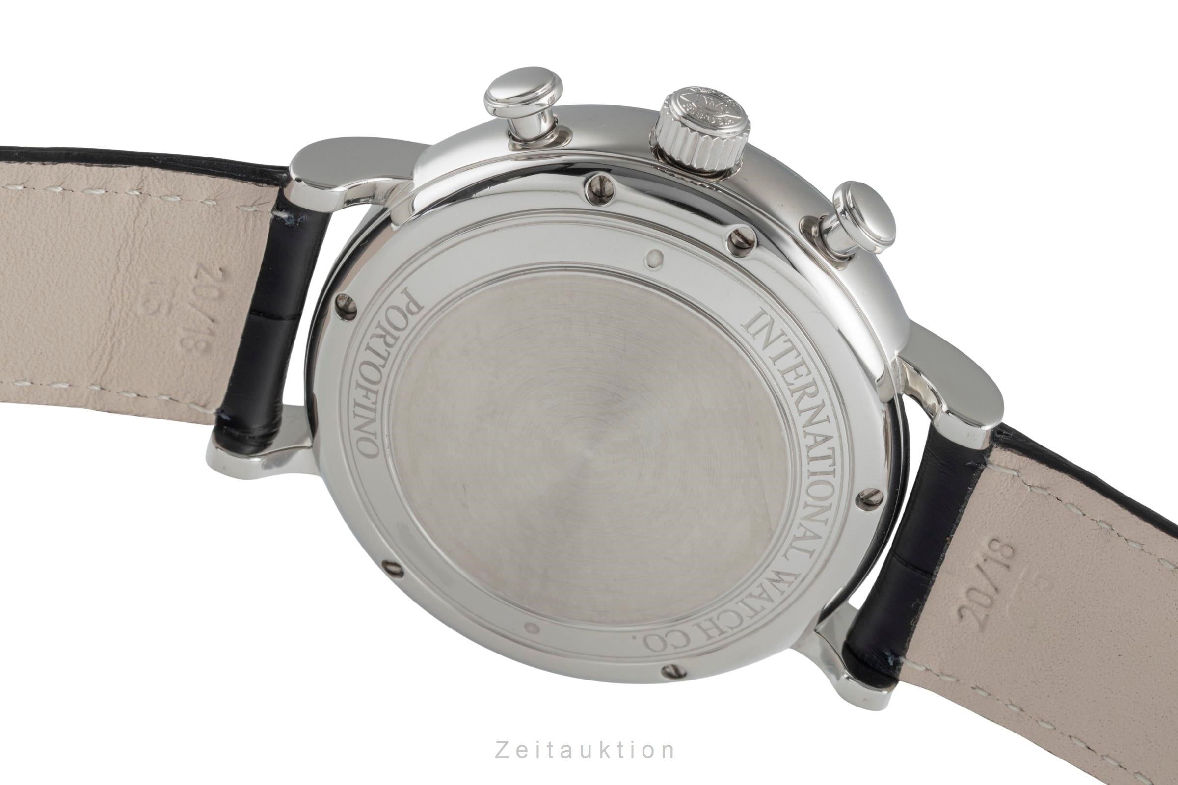 IWC Portofino chronograph steel automatic men's watch IW391001 LP: 7100EUR  [2505208]