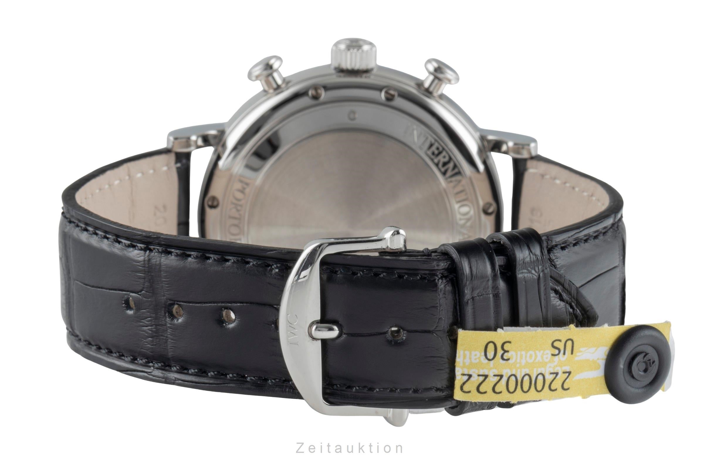 IWC Portofino chronograph steel automatic men's watch IW391001 LP: 7100EUR  [2505208]