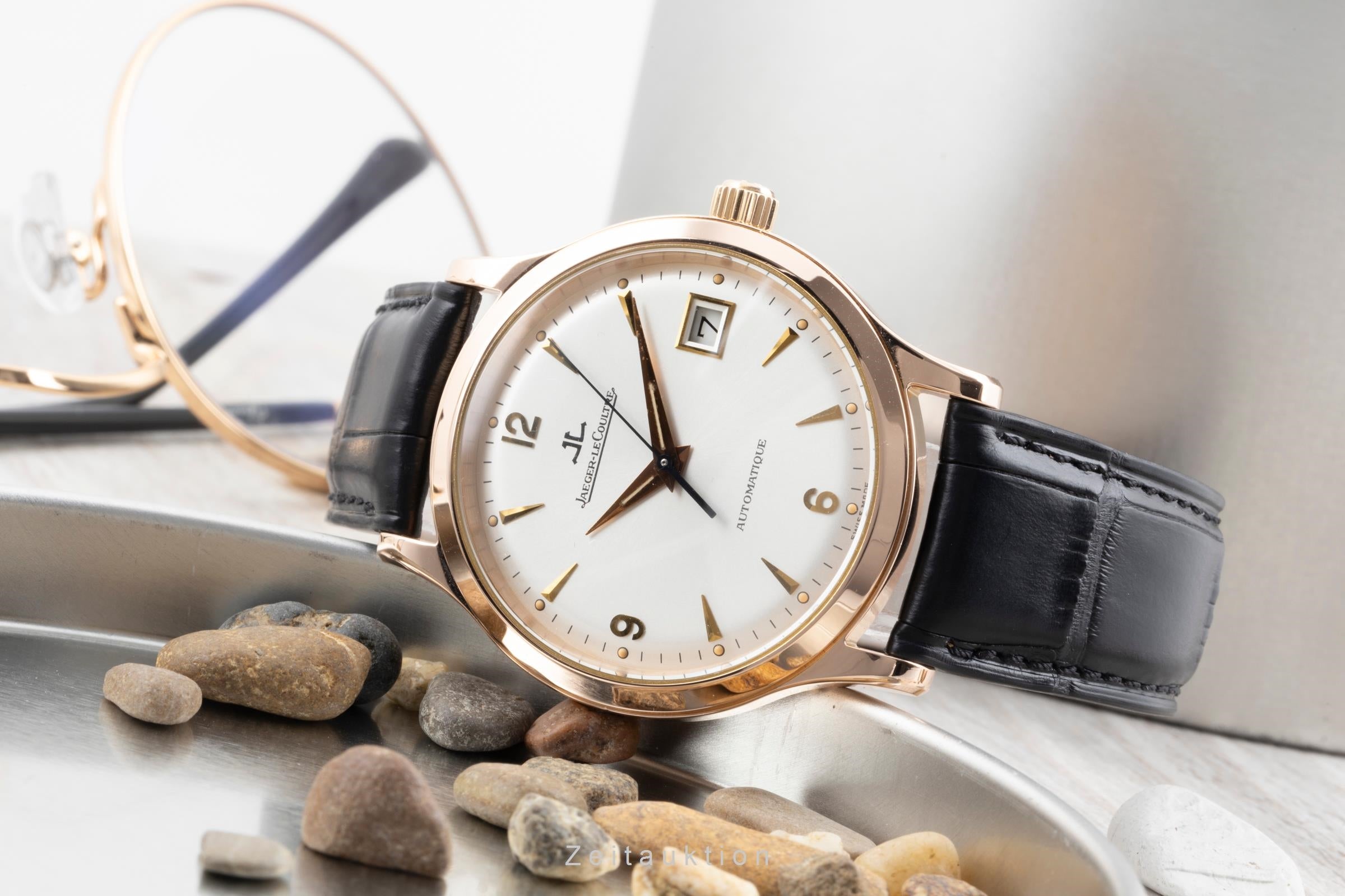 Jaeger LeCoultre Master Control 18 ct gold automatic men's watch 140.2.89  [2505209]