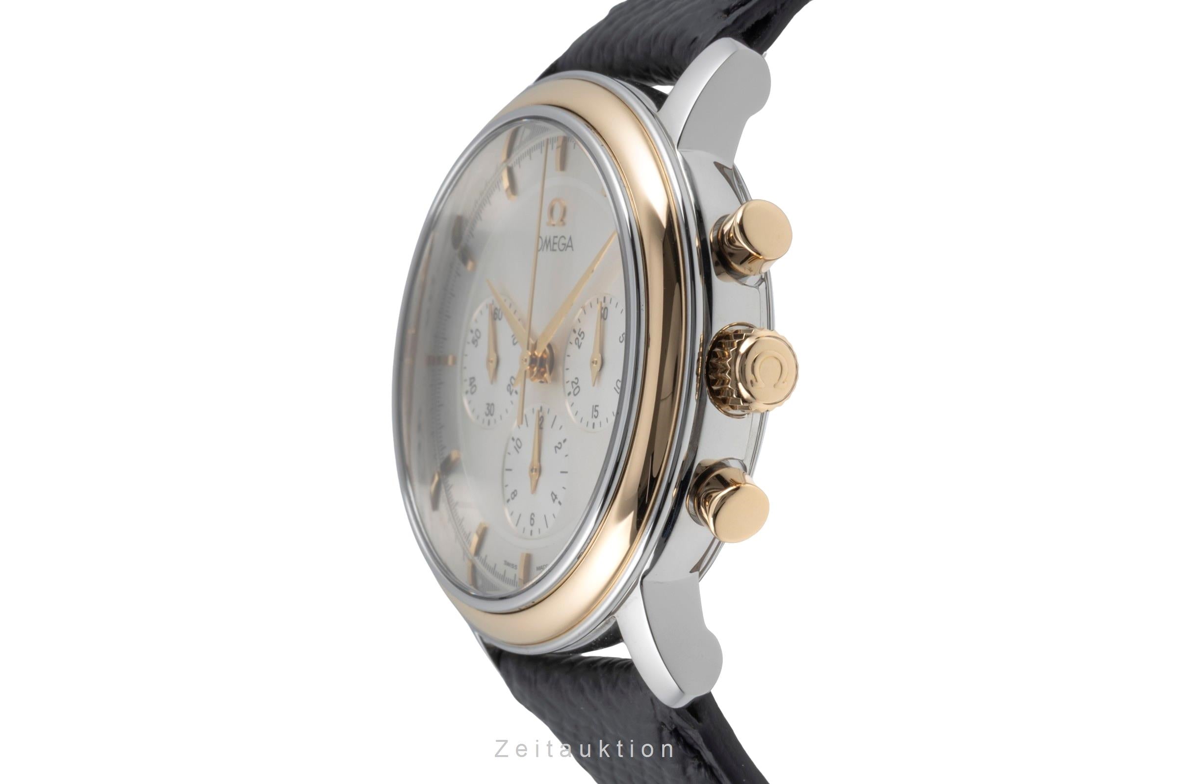 Omega De Ville cronógrafo acero / oro cuerda manual reloj para caballeros 4340.31, 145.0050  [2505210]