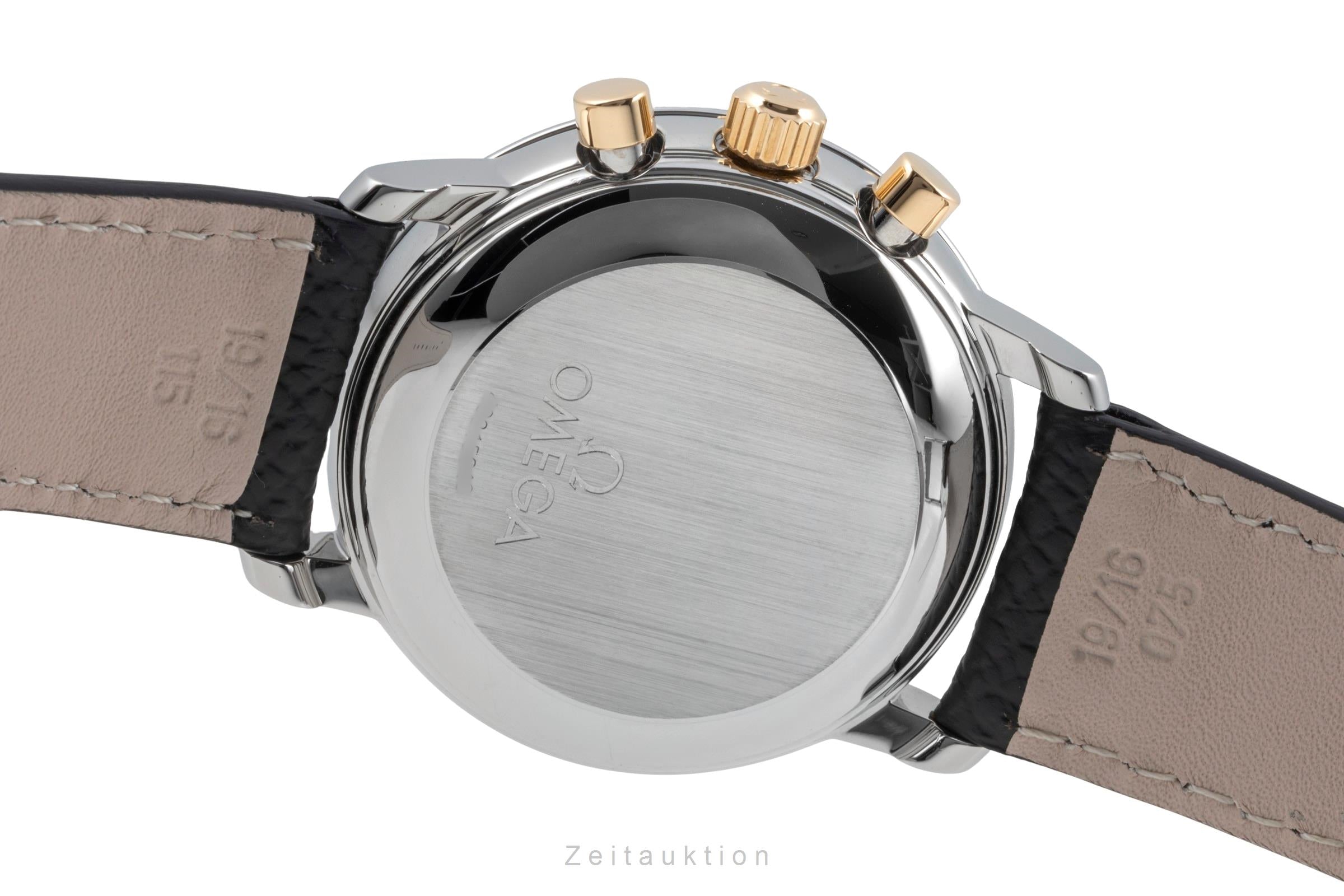 Omega De Ville cronógrafo acero / oro cuerda manual reloj para caballeros 4340.31, 145.0050  [2505210]