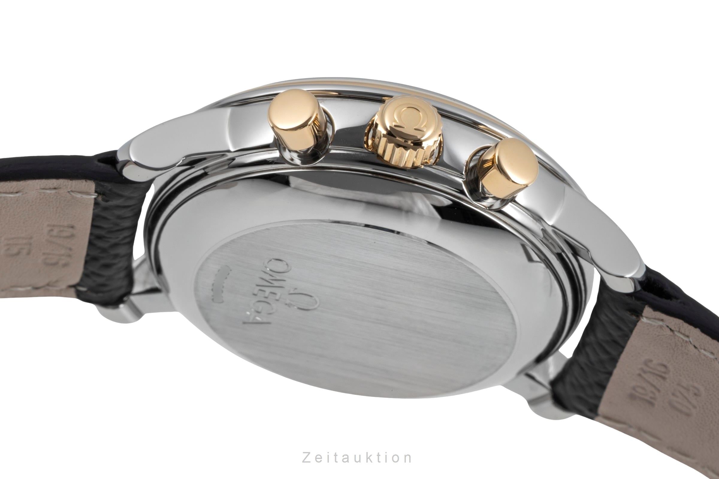 Omega De Ville cronógrafo acero / oro cuerda manual reloj para caballeros 4340.31, 145.0050  [2505210]