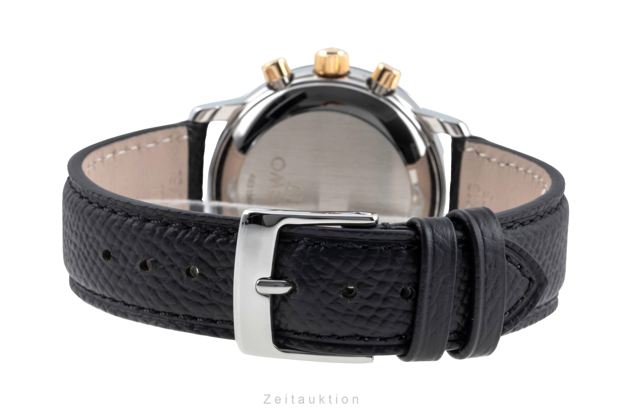 Omega De Ville cronógrafo acero / oro cuerda manual reloj para caballeros 4340.31, 145.0050  [2505210]