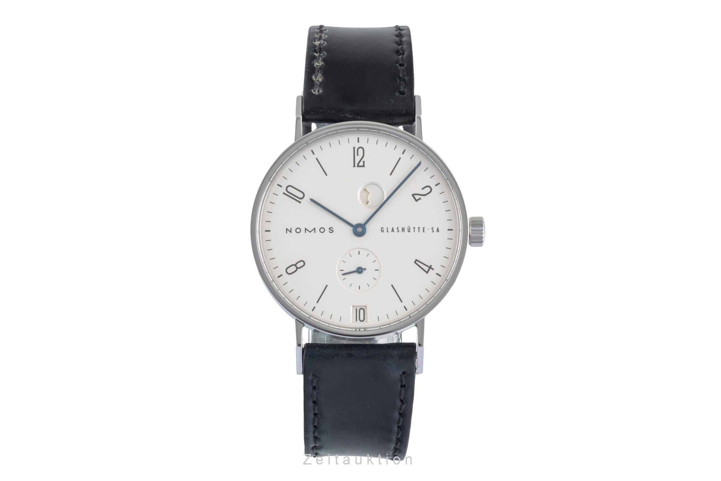 Nomos Tangente acero cuerda manual reloj para caballeros 131 Limited  [2505211]