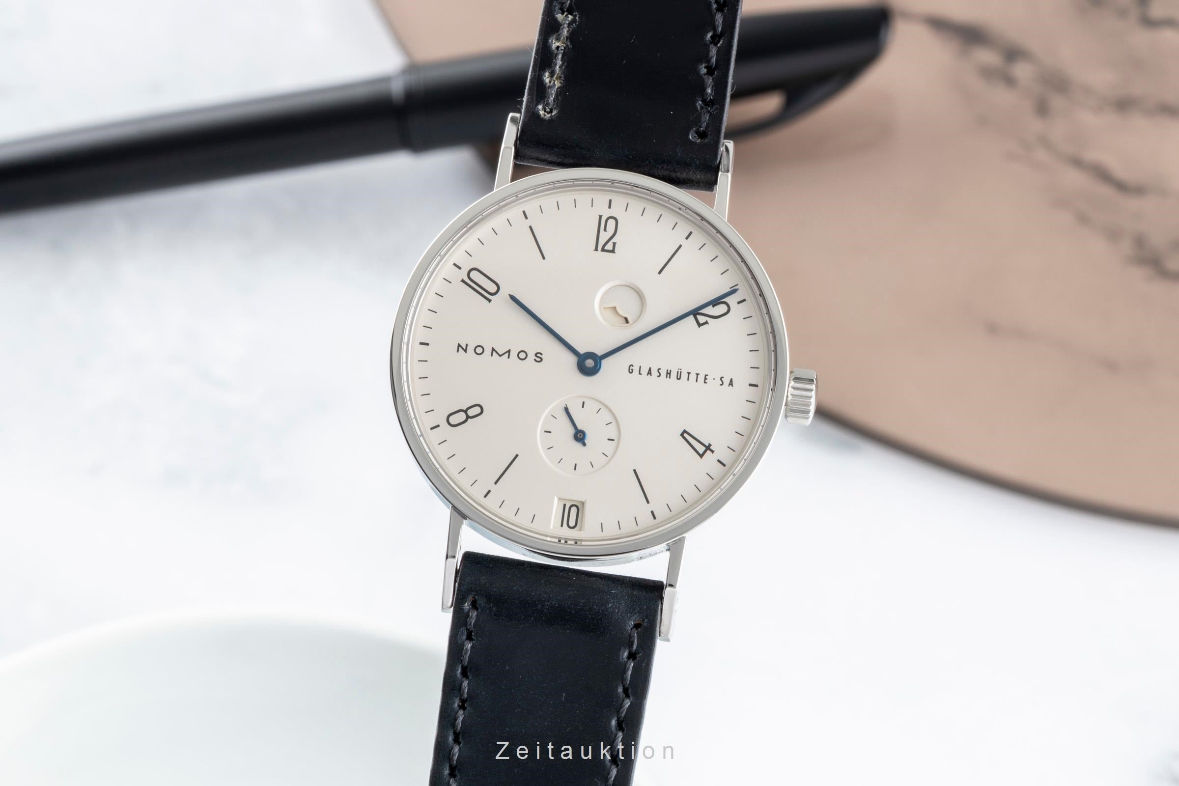 Nomos Tangente steel manual winding men's watch 131 Limited  [2505211]